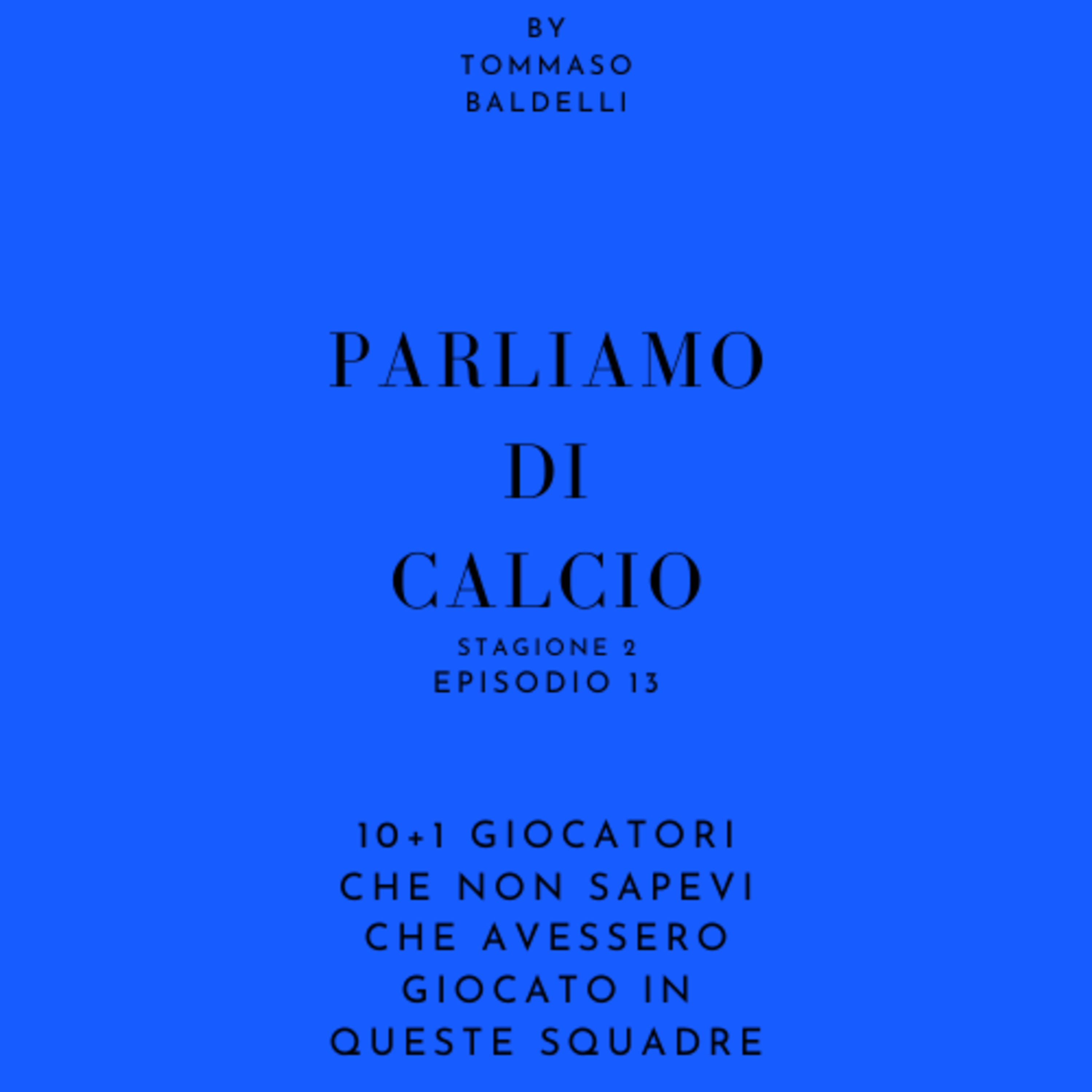 Parliamo di calcio