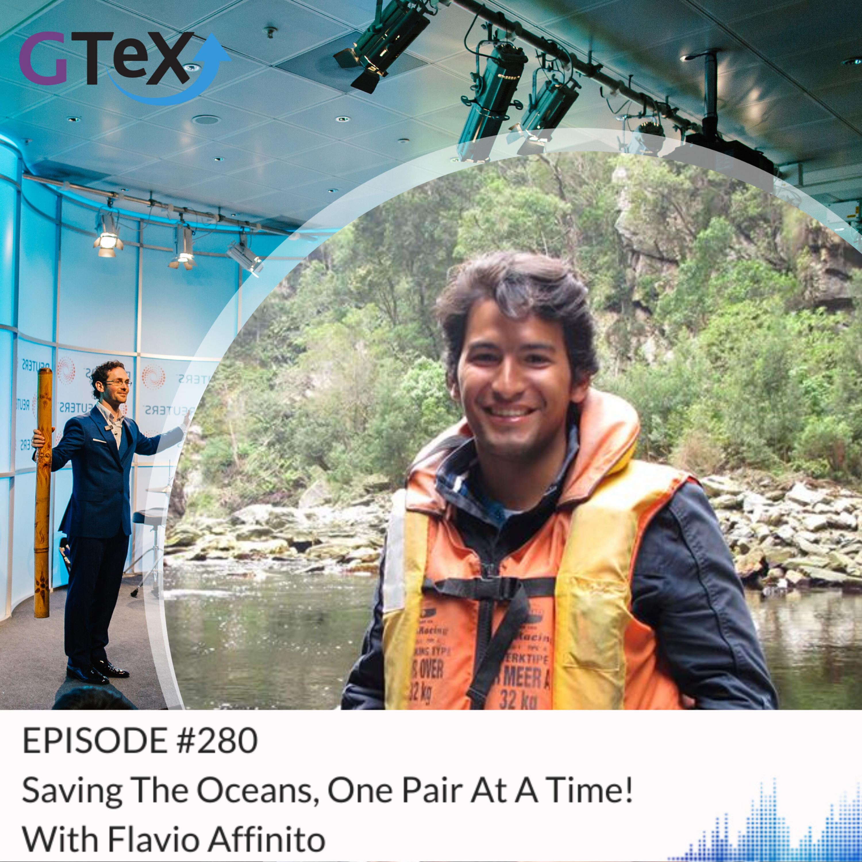 Episode #280 Saving The Oceans, One Pair At A Time! With Flavio Affinito episode artwork