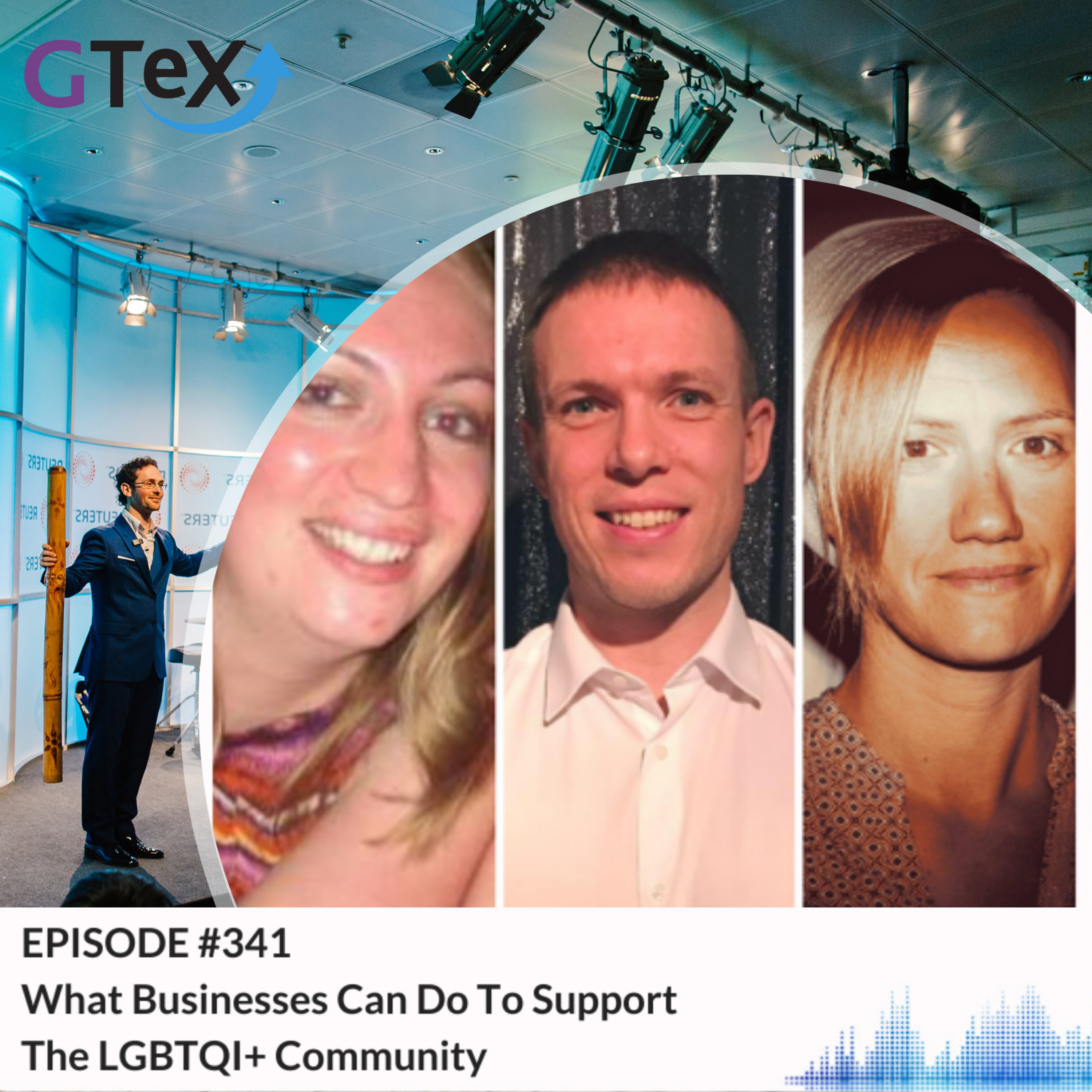 Episode #341 What Businesses Can Do To Support The LGBTQI+ Community episode artwork
