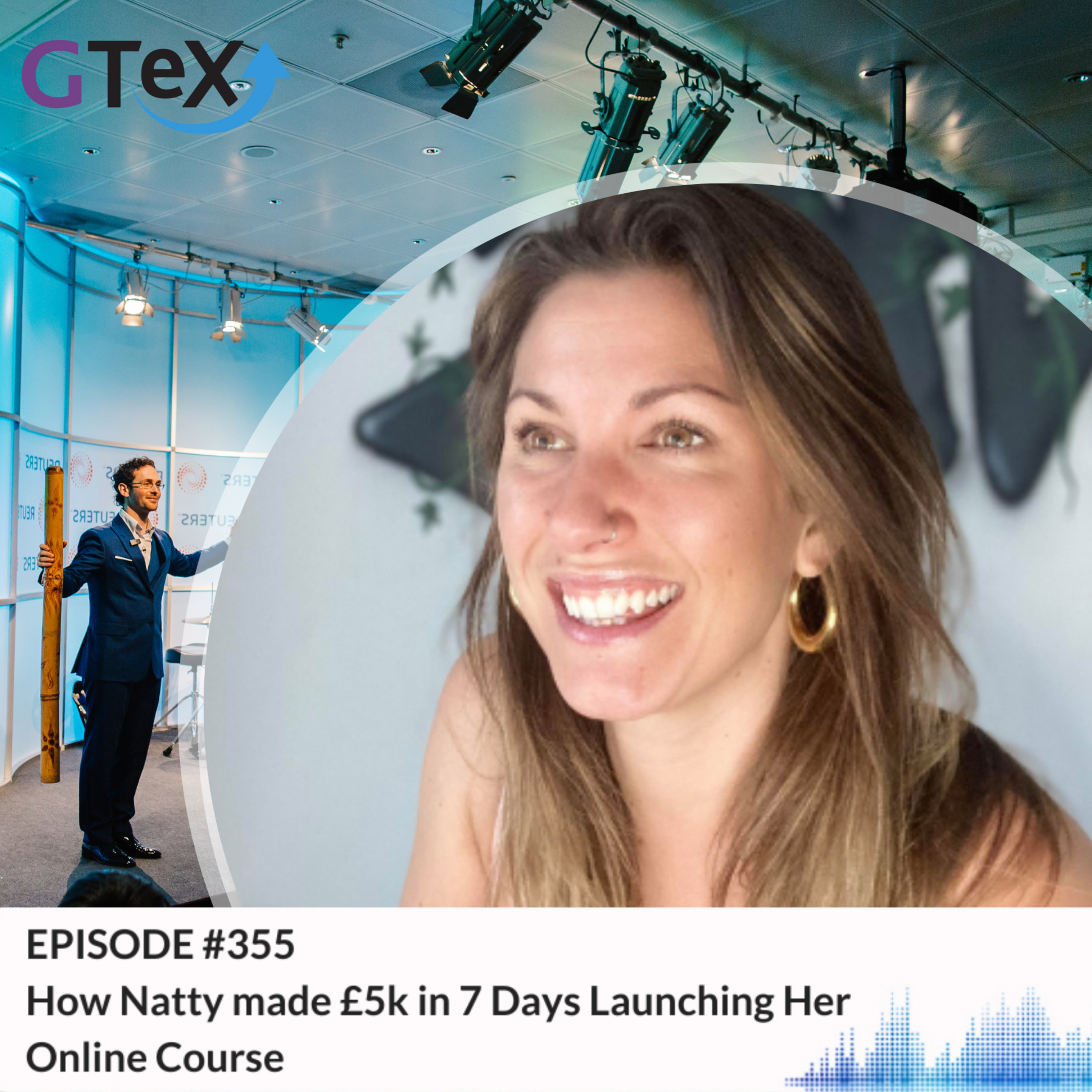 Episode #355 How Natty made £5k in 7 Days Launching Her Online Course episode artwork