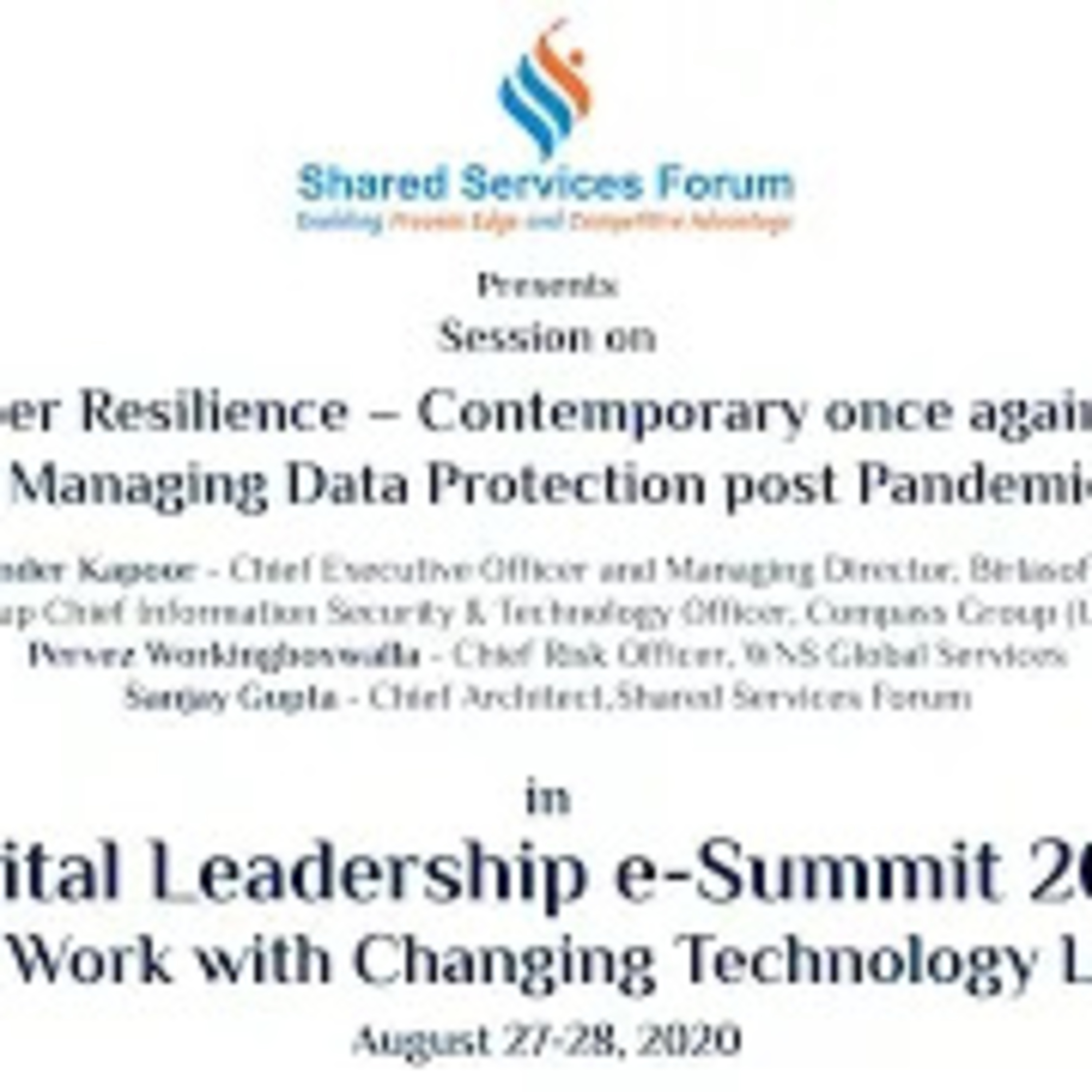 Shared Services Forum