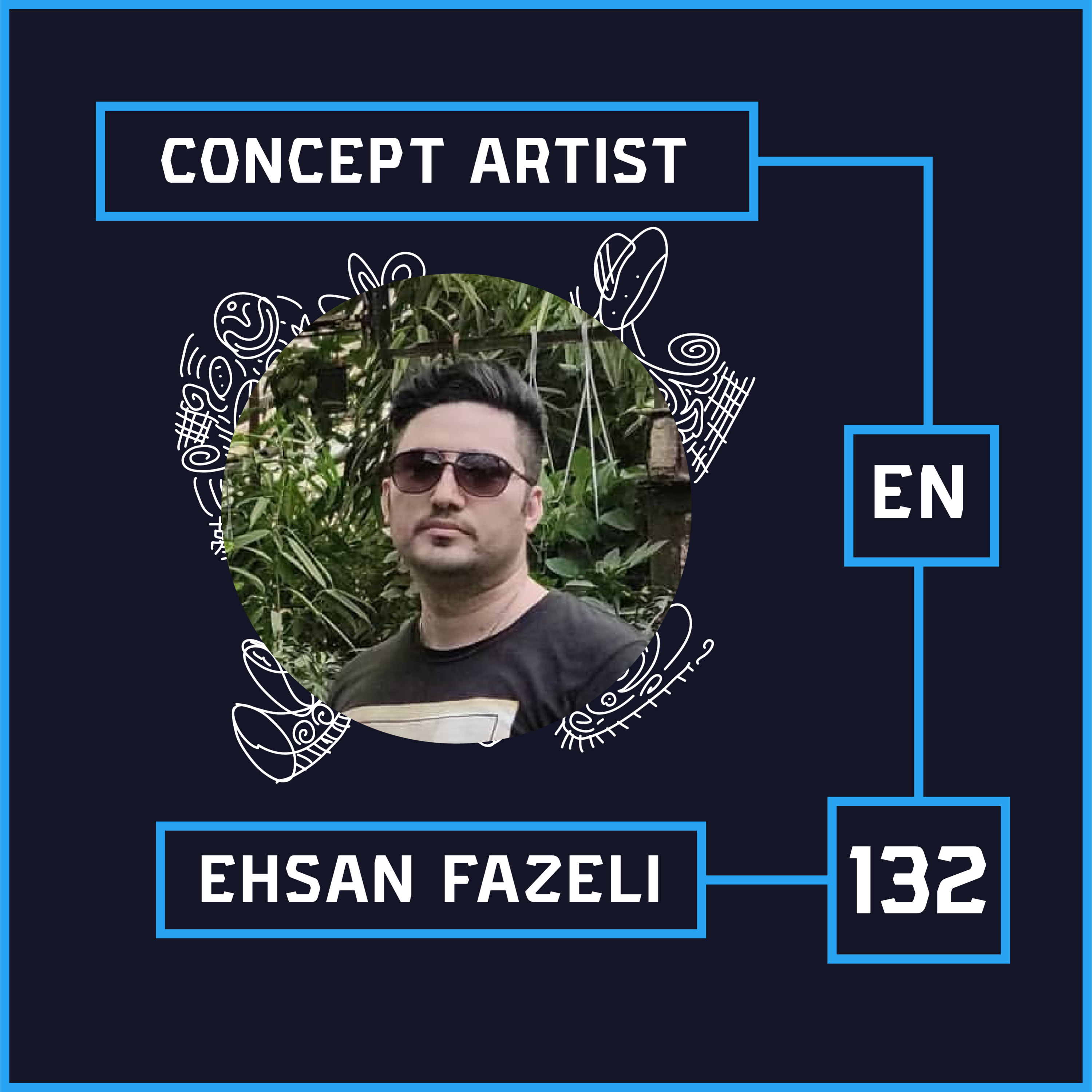 Kouryer podcast EP.132 (Ehsan Fazeli) episode artwork