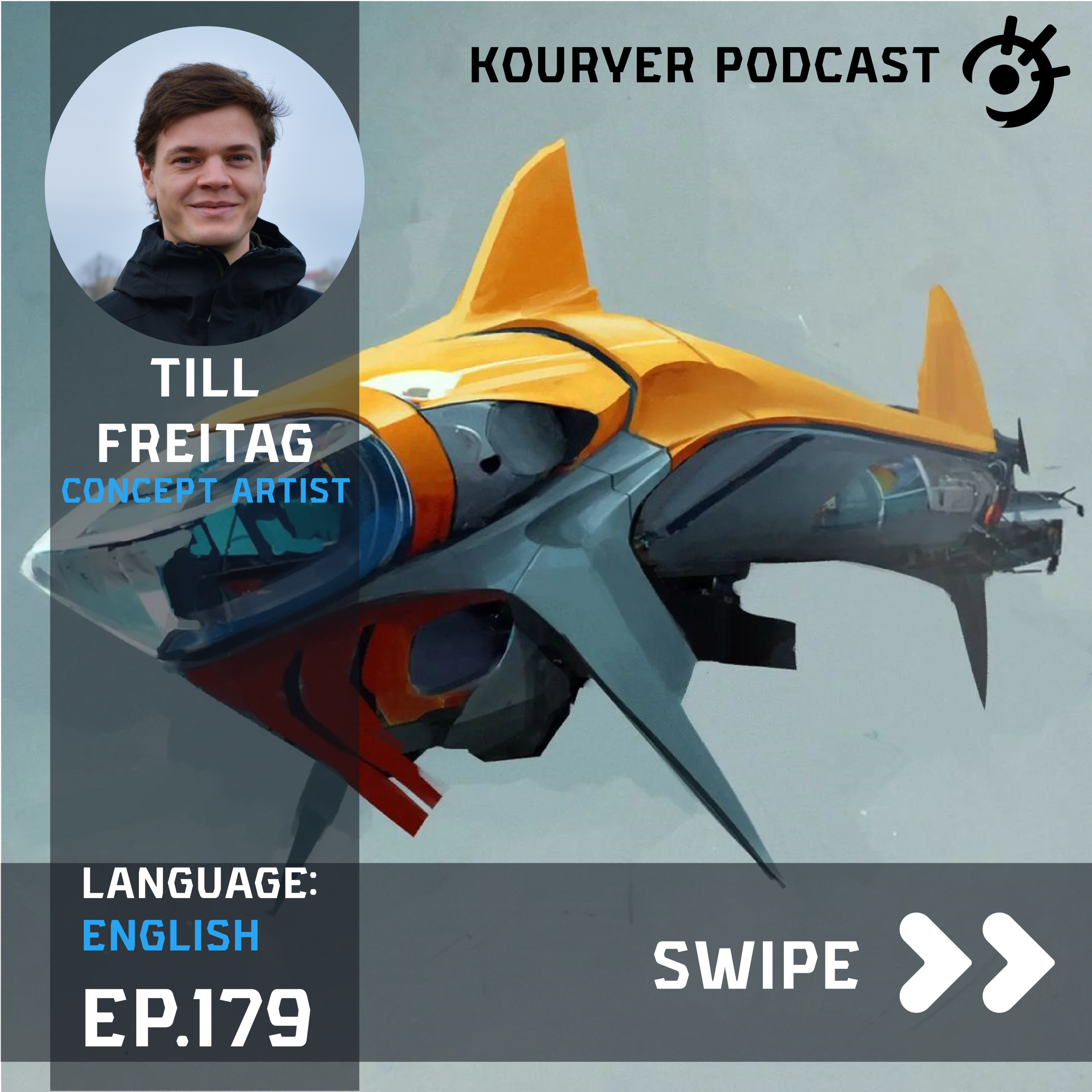 Kouryer podcast EP.179 (Till Freitag) episode artwork