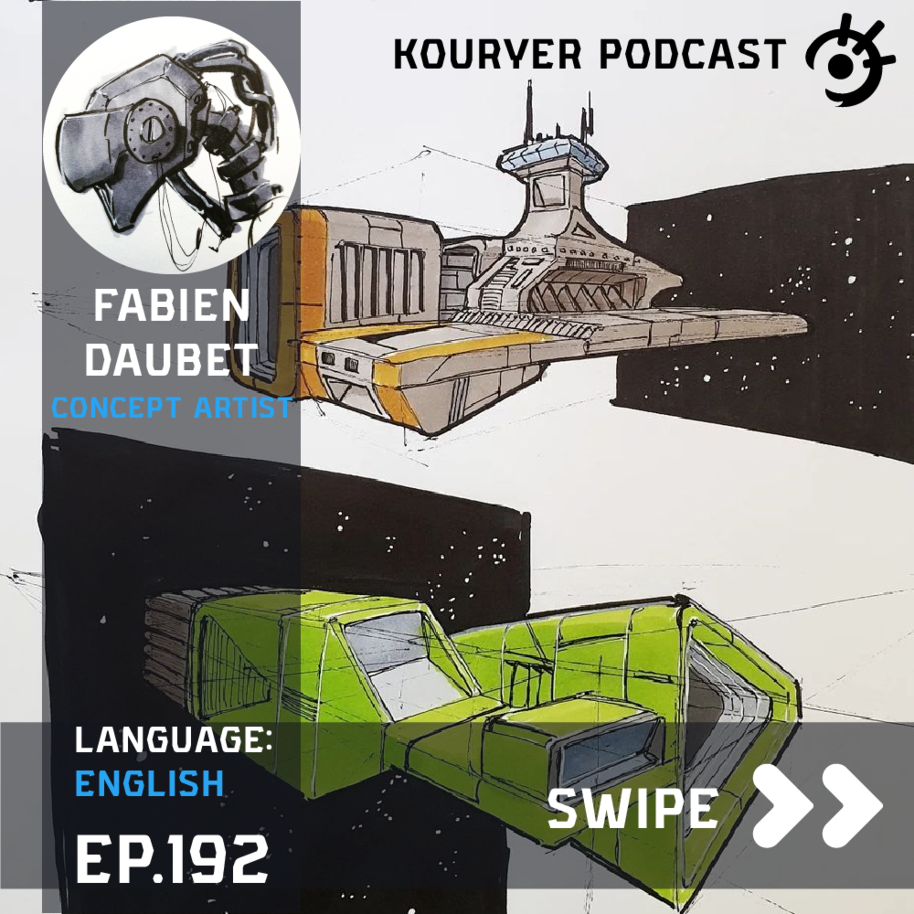 Kouryer podcast EP.192 (Fabien Daubet) episode artwork