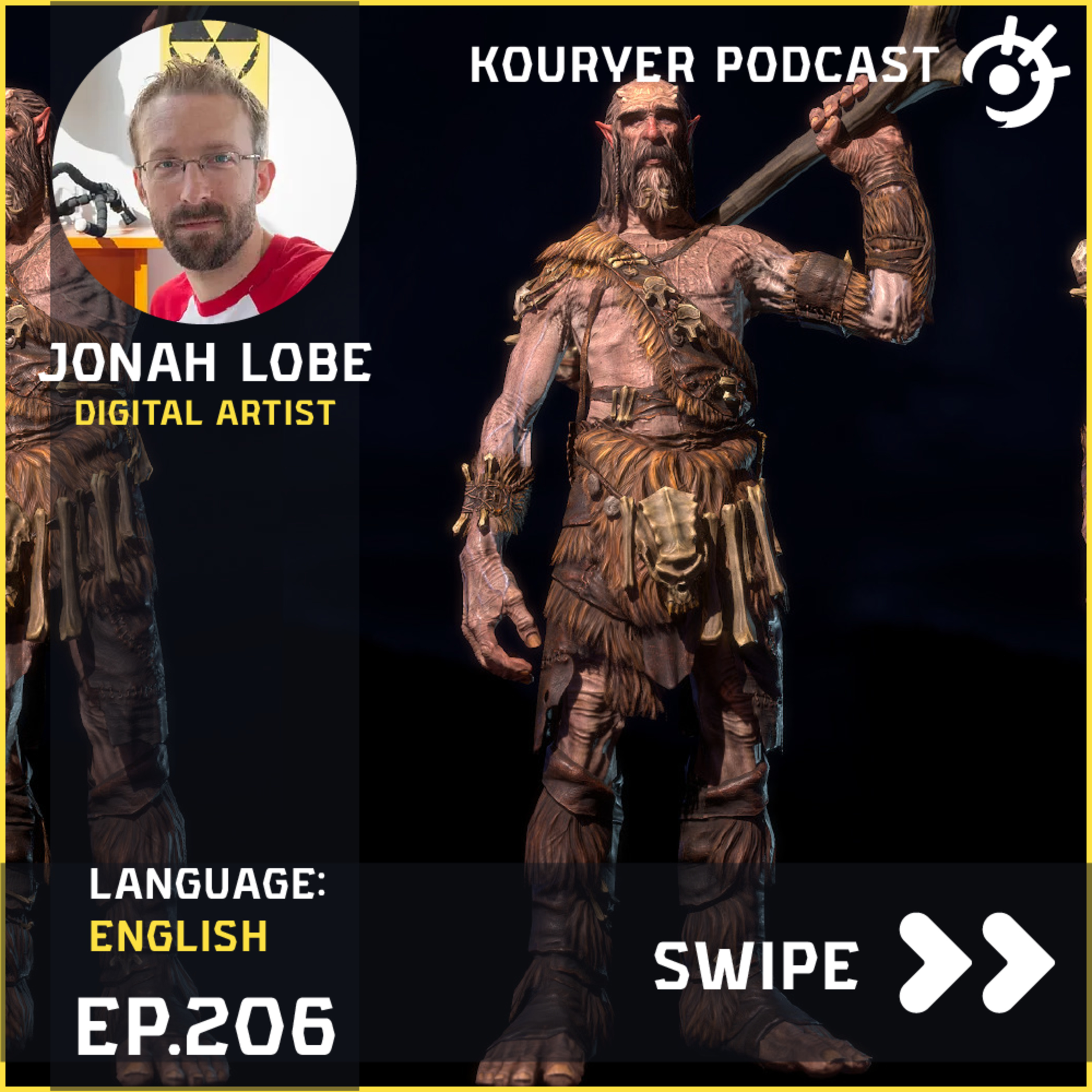 Kouryer podcast EP.206 (Jonah Lobe) episode artwork
