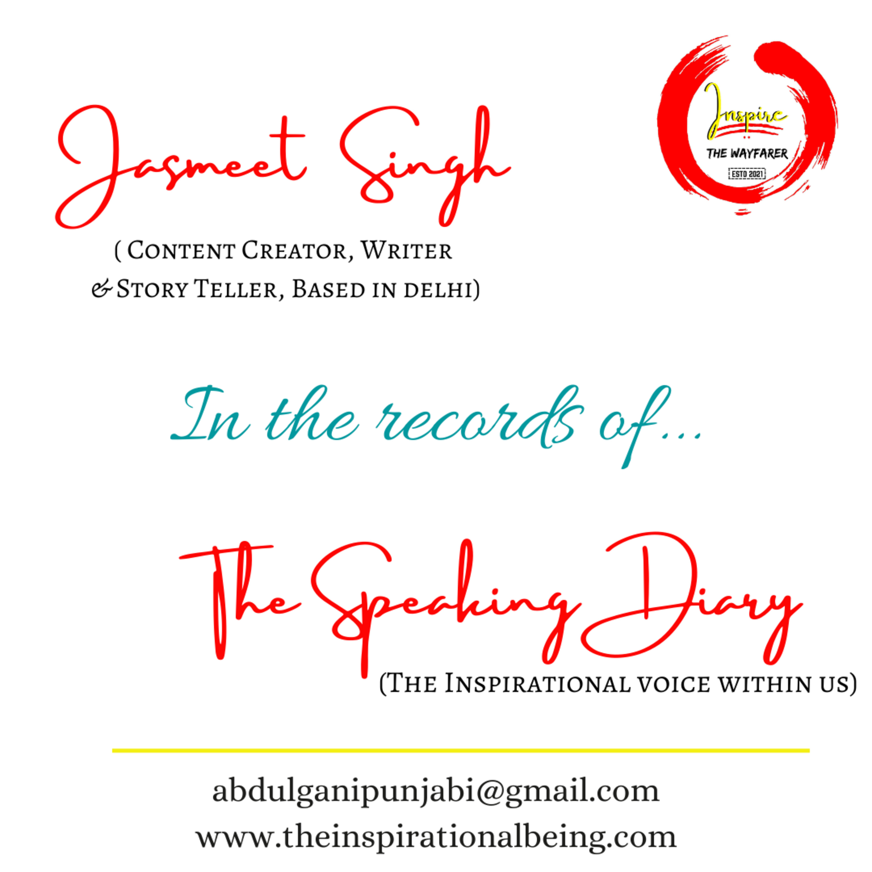 The Speaking Diary