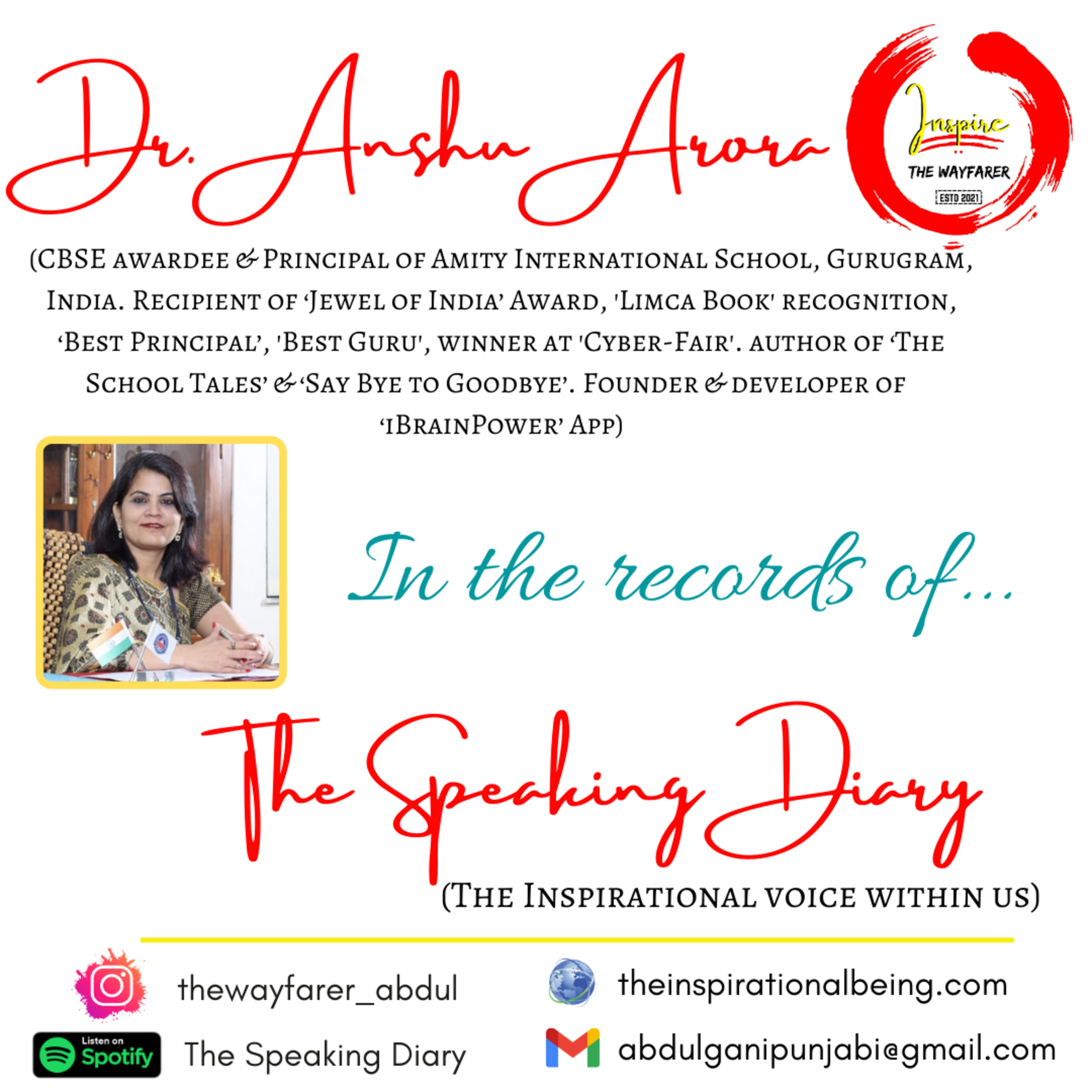 The Speaking Diary