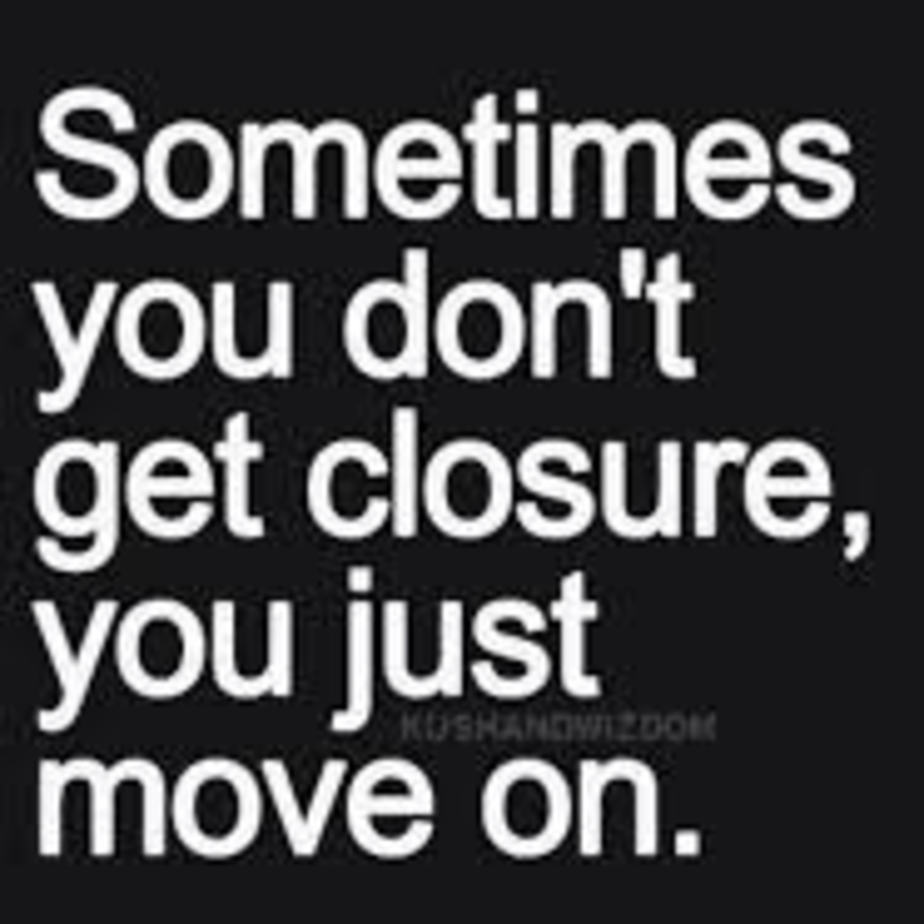 Closure Is A Closed Door Shut! episode artwork