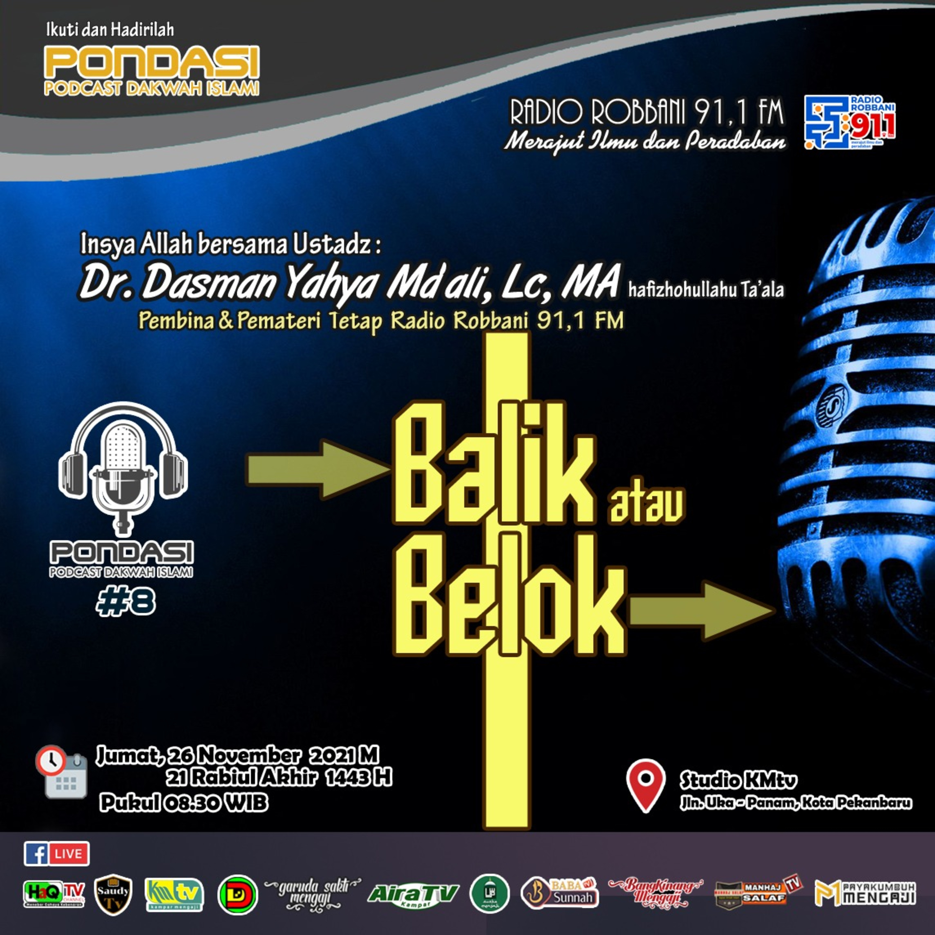 Balik atau Belok episode artwork