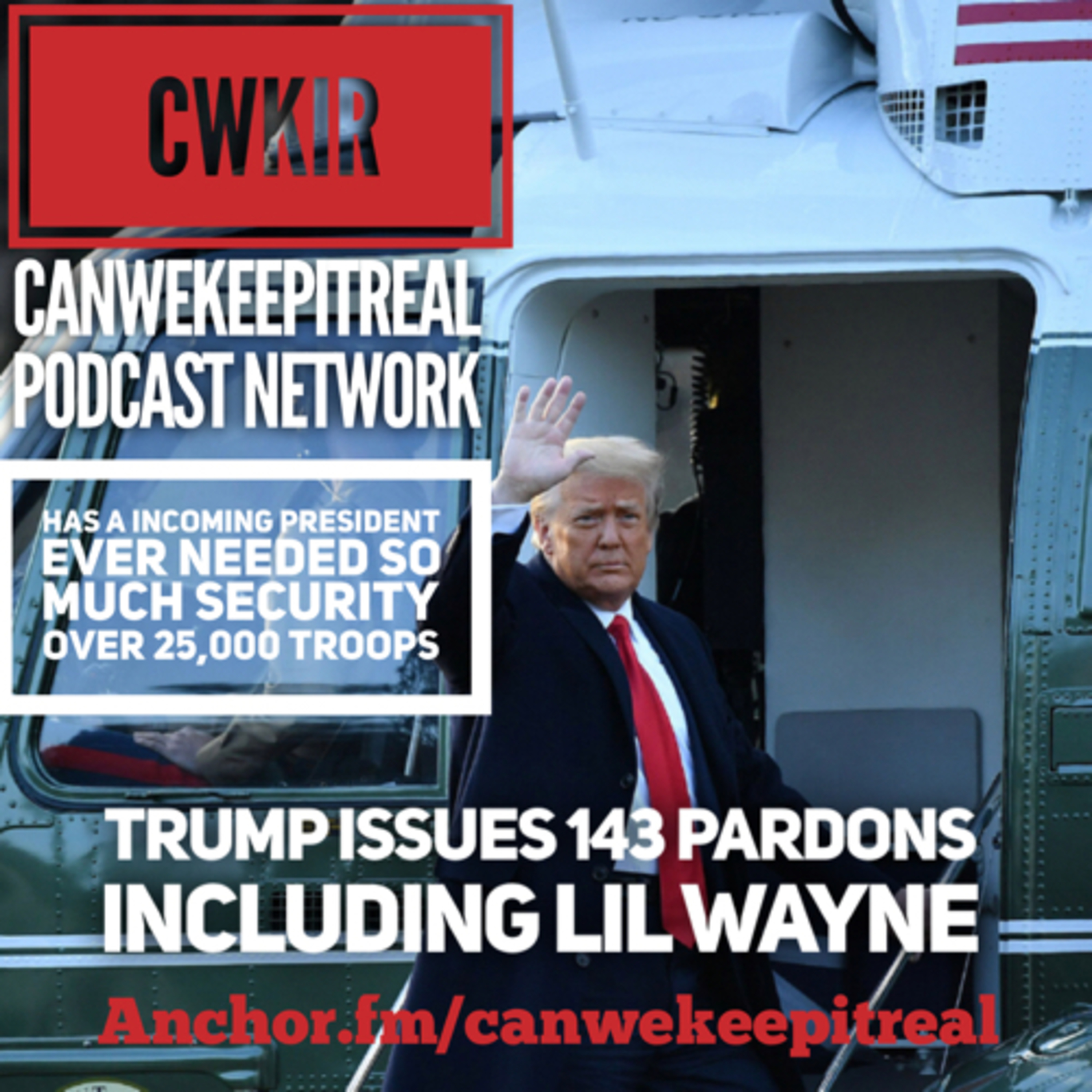Trump Leaves early and breaks 100 year Tradition  episode artwork