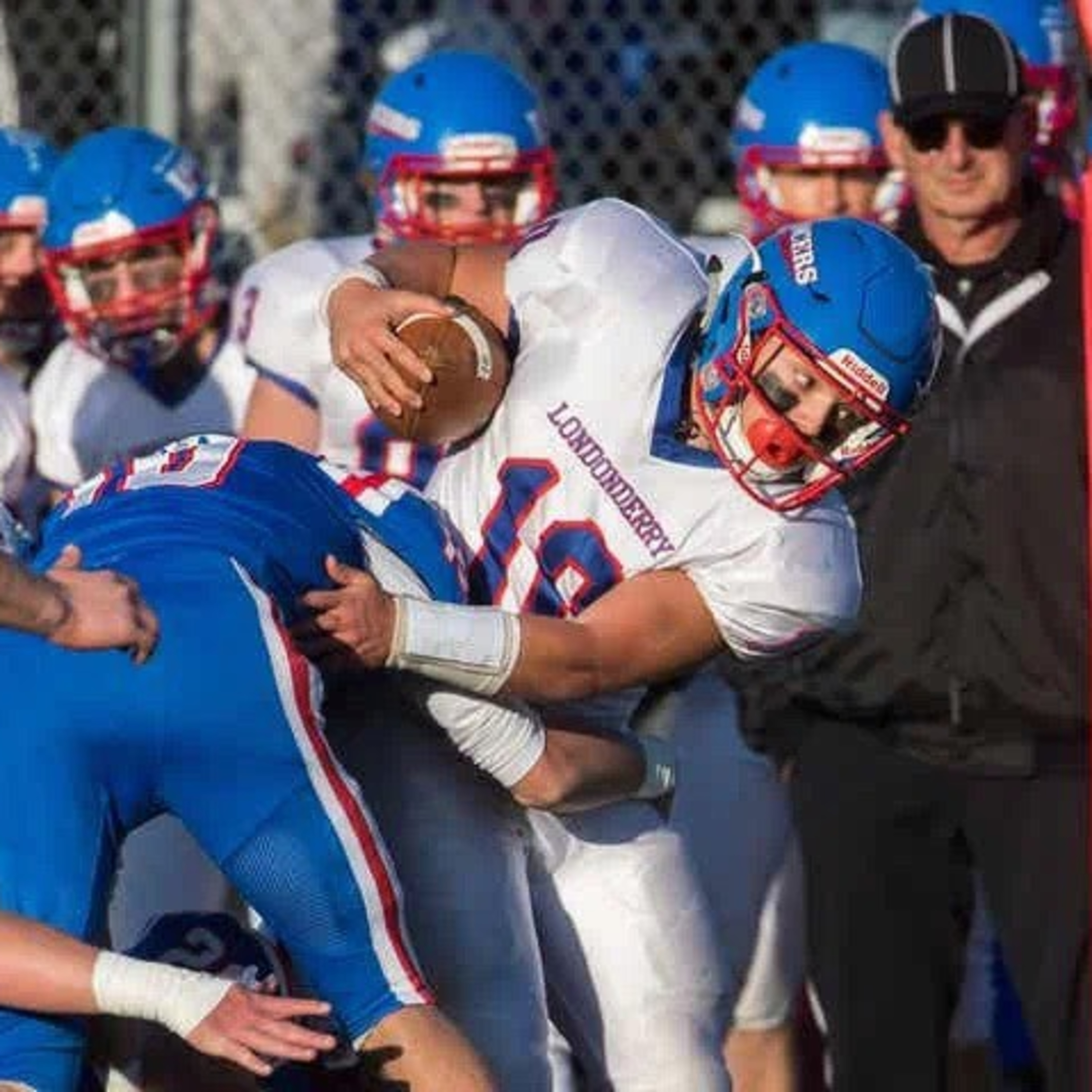MASS HIGHSCHOOL FOOTBALL WONT GET THE SAME POINTS PLAYING OUT OF STATE TEAMS, N.H TEAMD LOOKING OVER MASS TO RHODE ISLAND. LOOKS LIKE LONDONDERRY WILL ????? episode artwork