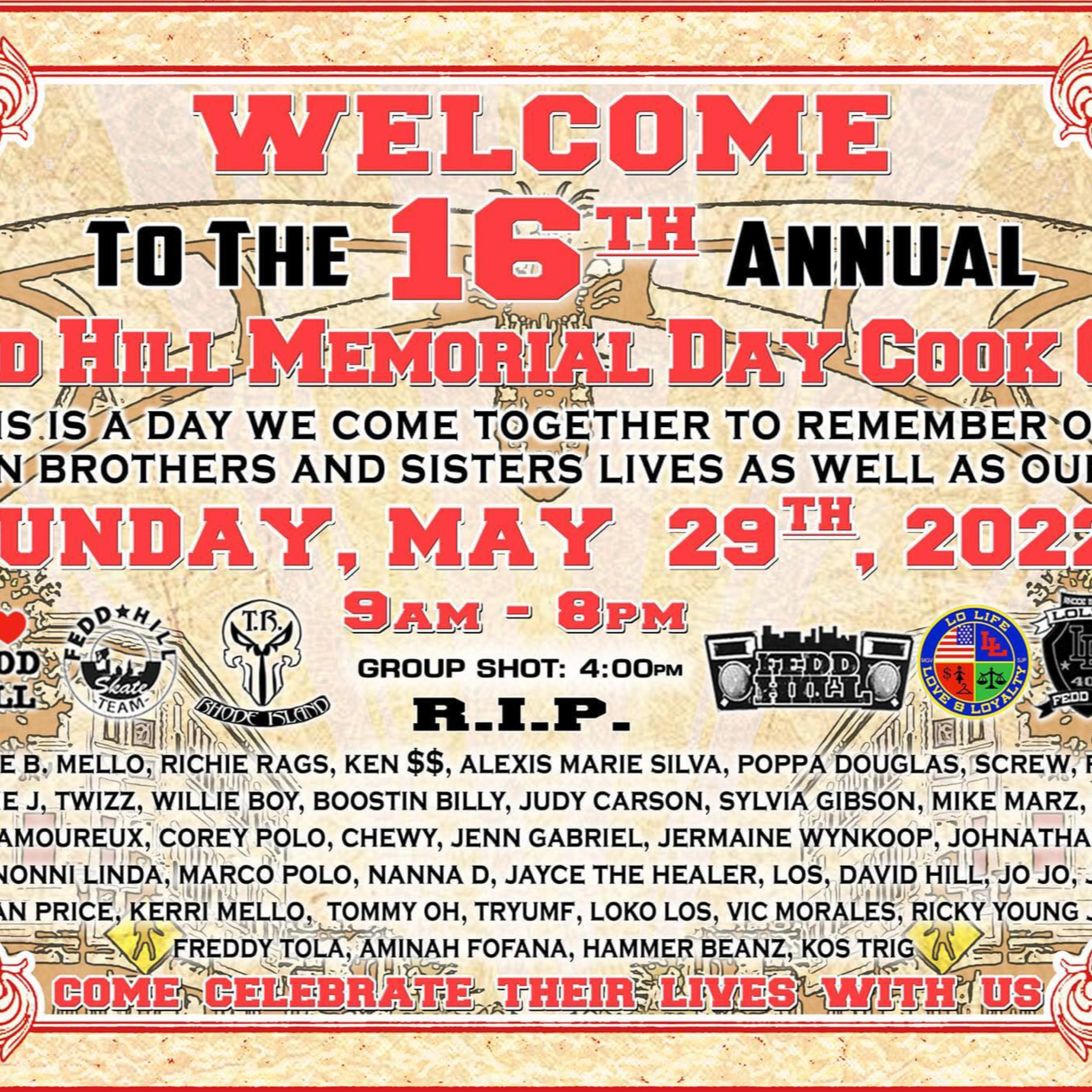 FEDD HILL ALIPONE CO-FOUNDED WITH HIS BROTHERS AND FEDD HILL HAS BEEN HOLDING IT DOWN PRESENTS THE Q6TH FEDD HILL COOKOUT  episode artwork