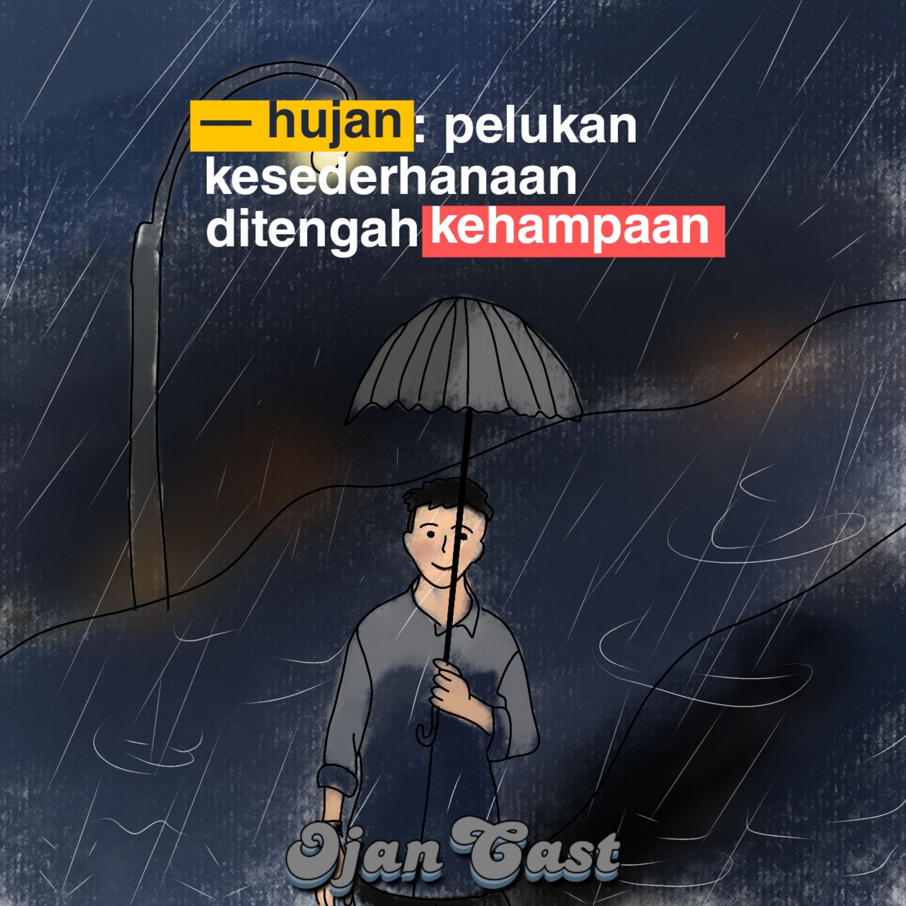 kamu dan hujan episode artwork
