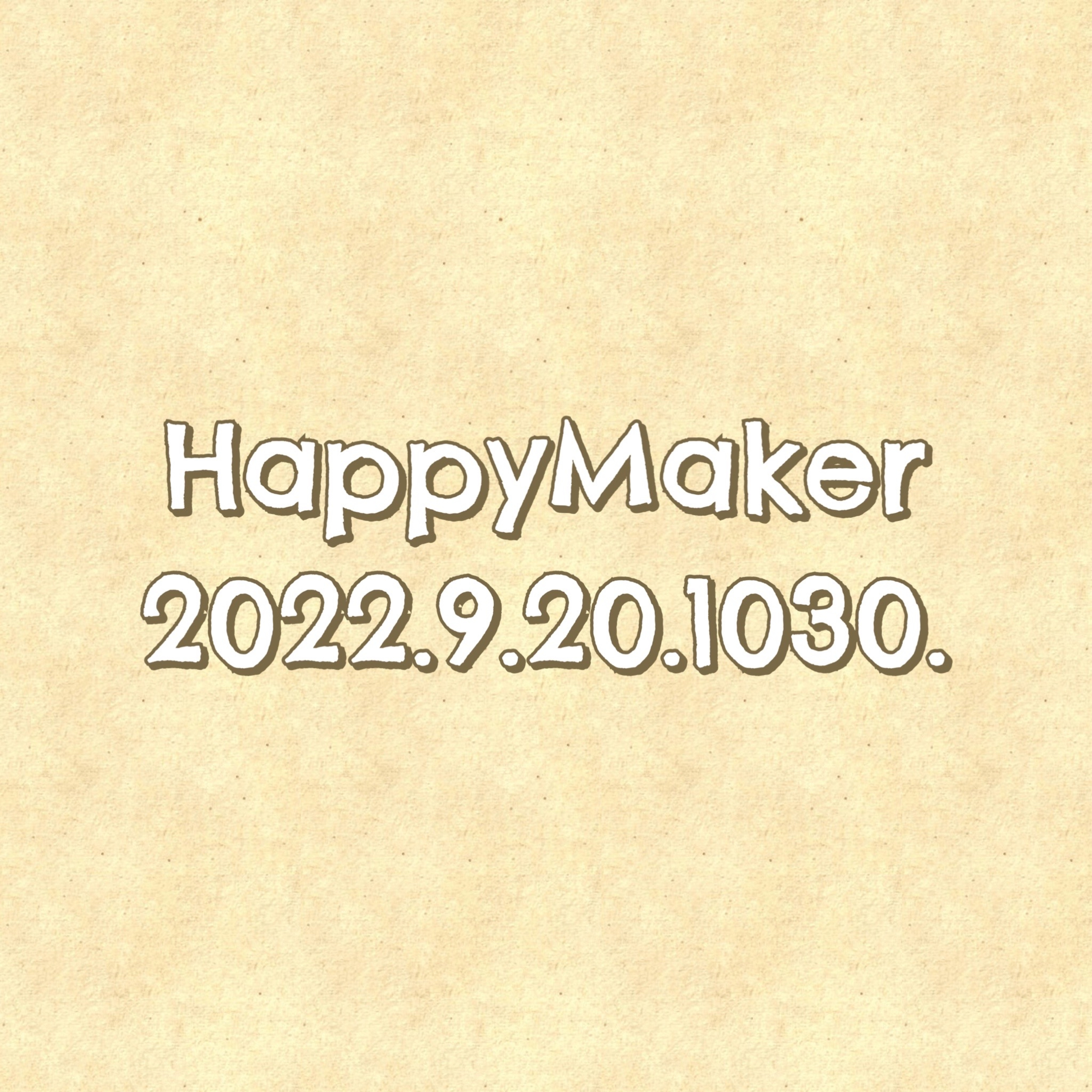 HappyMaker 1030回 episode artwork