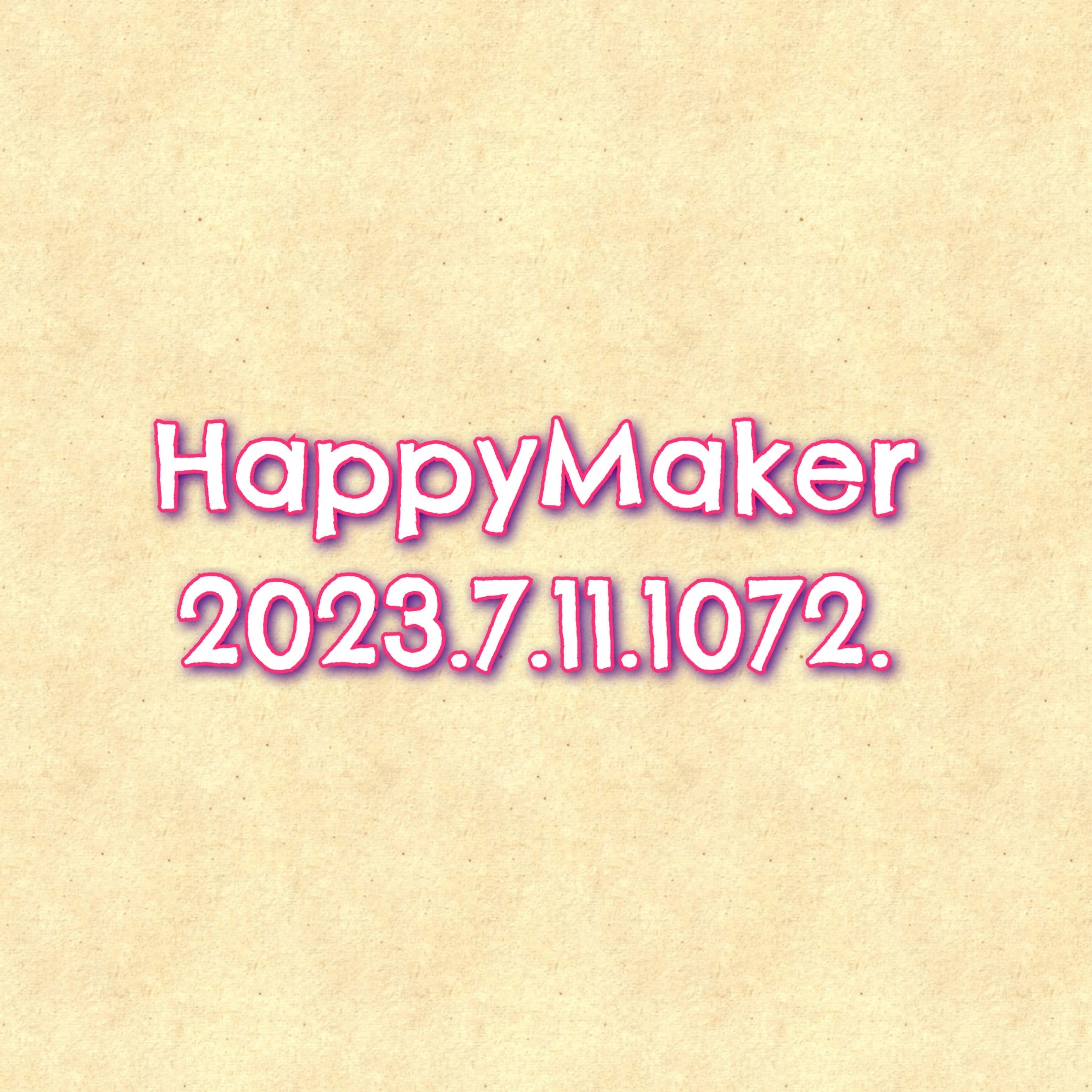 HappyMaker 1072回 episode artwork