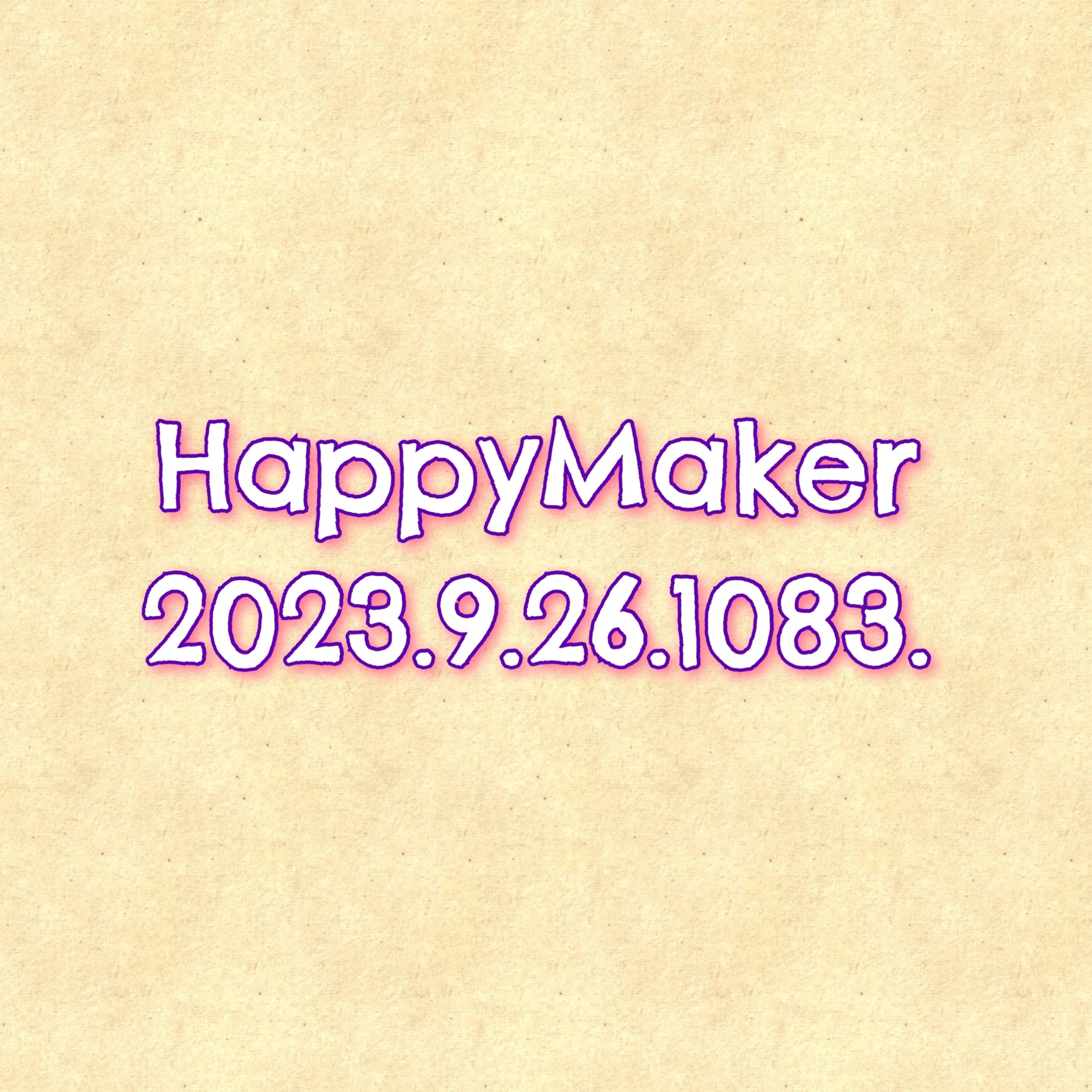 HappyMaker 1083回 episode artwork