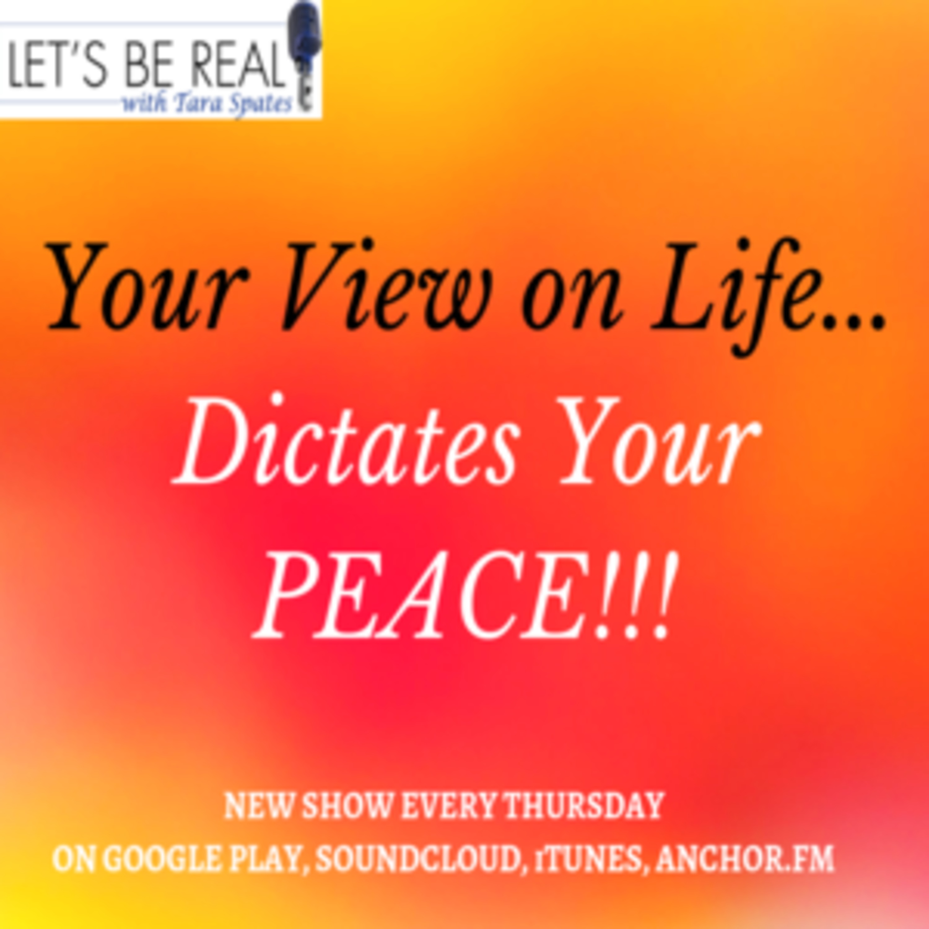 Episode 22: Your View on Life...Dictates Your Peace!!! episode artwork