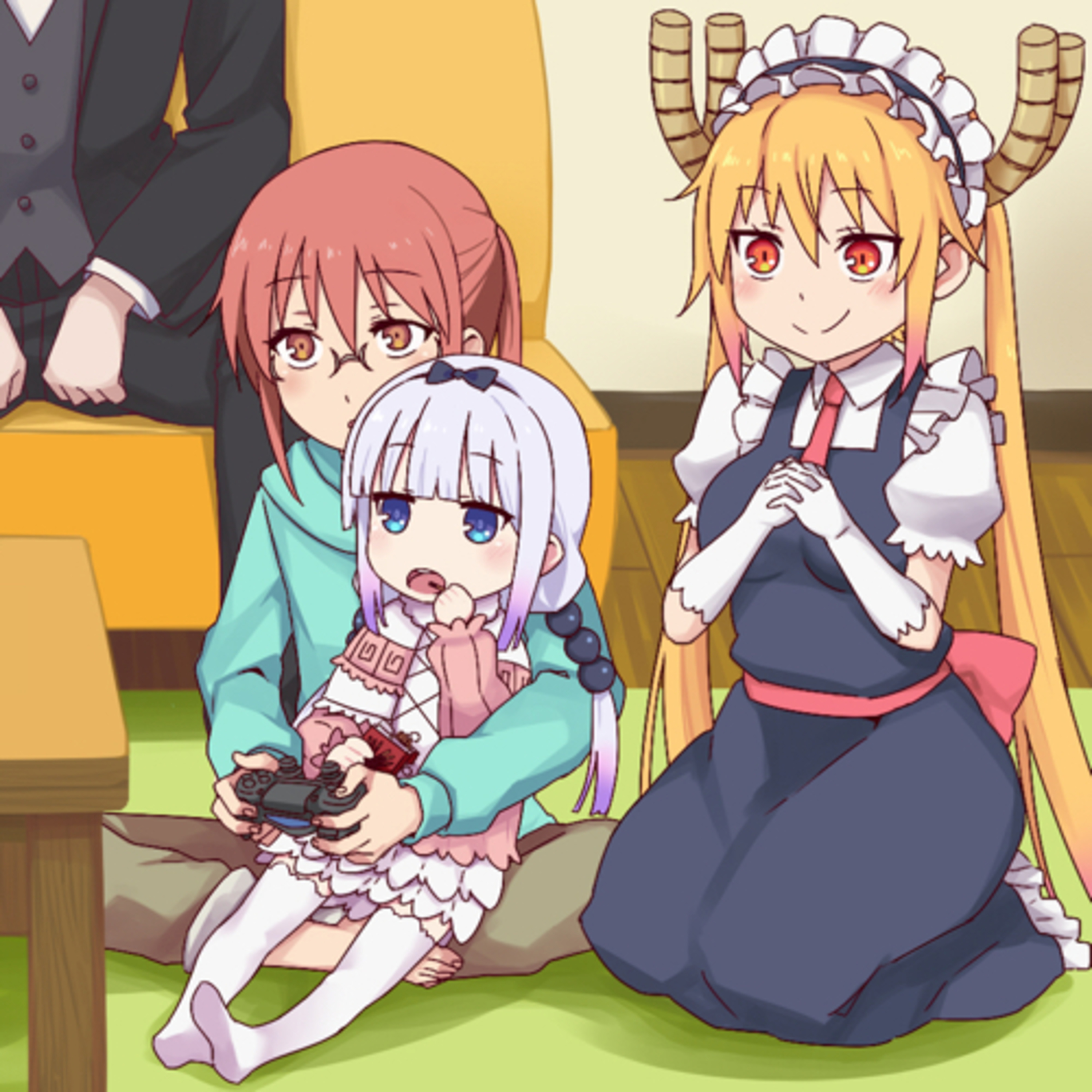 17. Cute Dragons Doing Cute Things: Miss Kobayashi's Dragon Maid episode artwork
