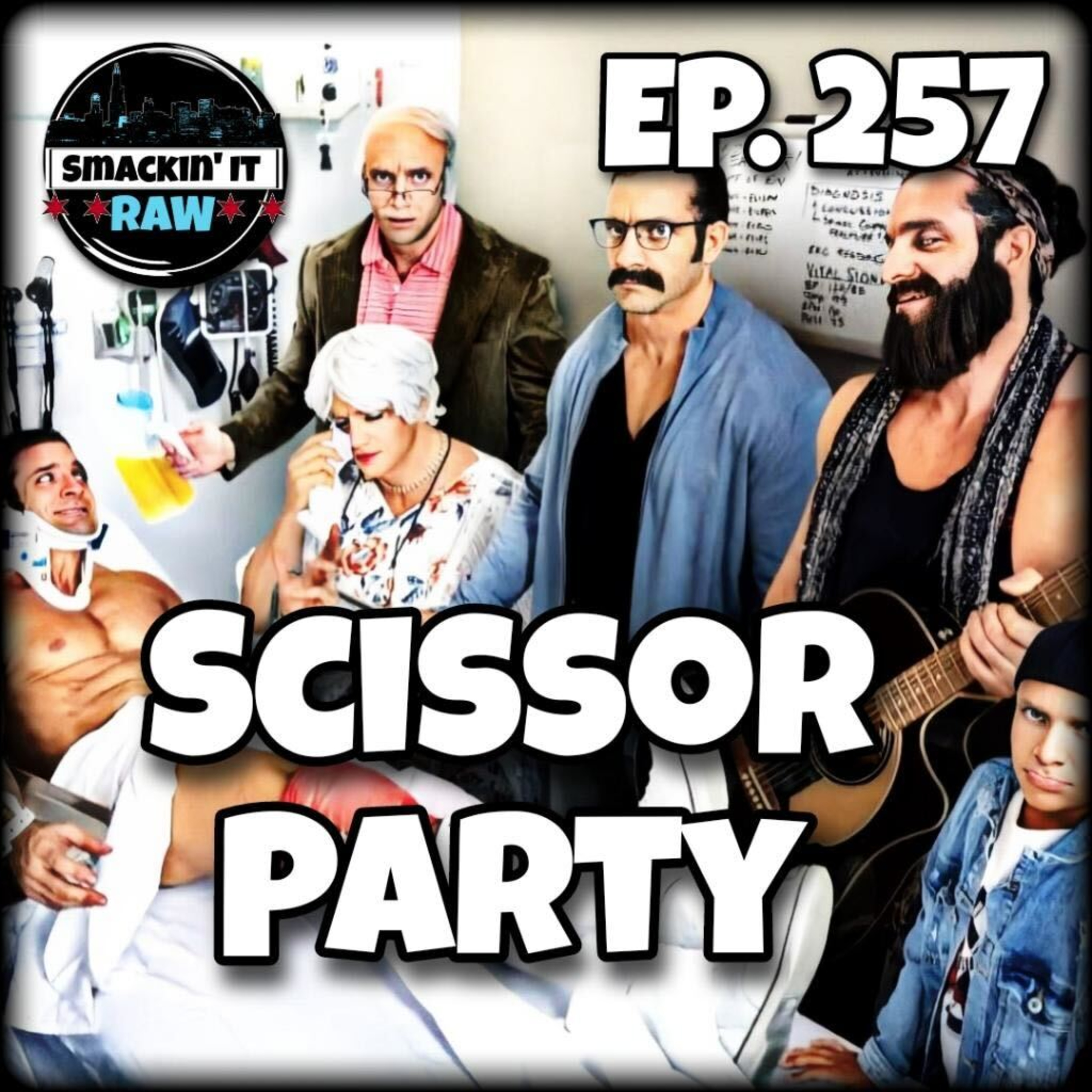 Scissor Party with Brett from @BrainBusterBoys - Smackin' It Raw Ep. 257 episode artwork
