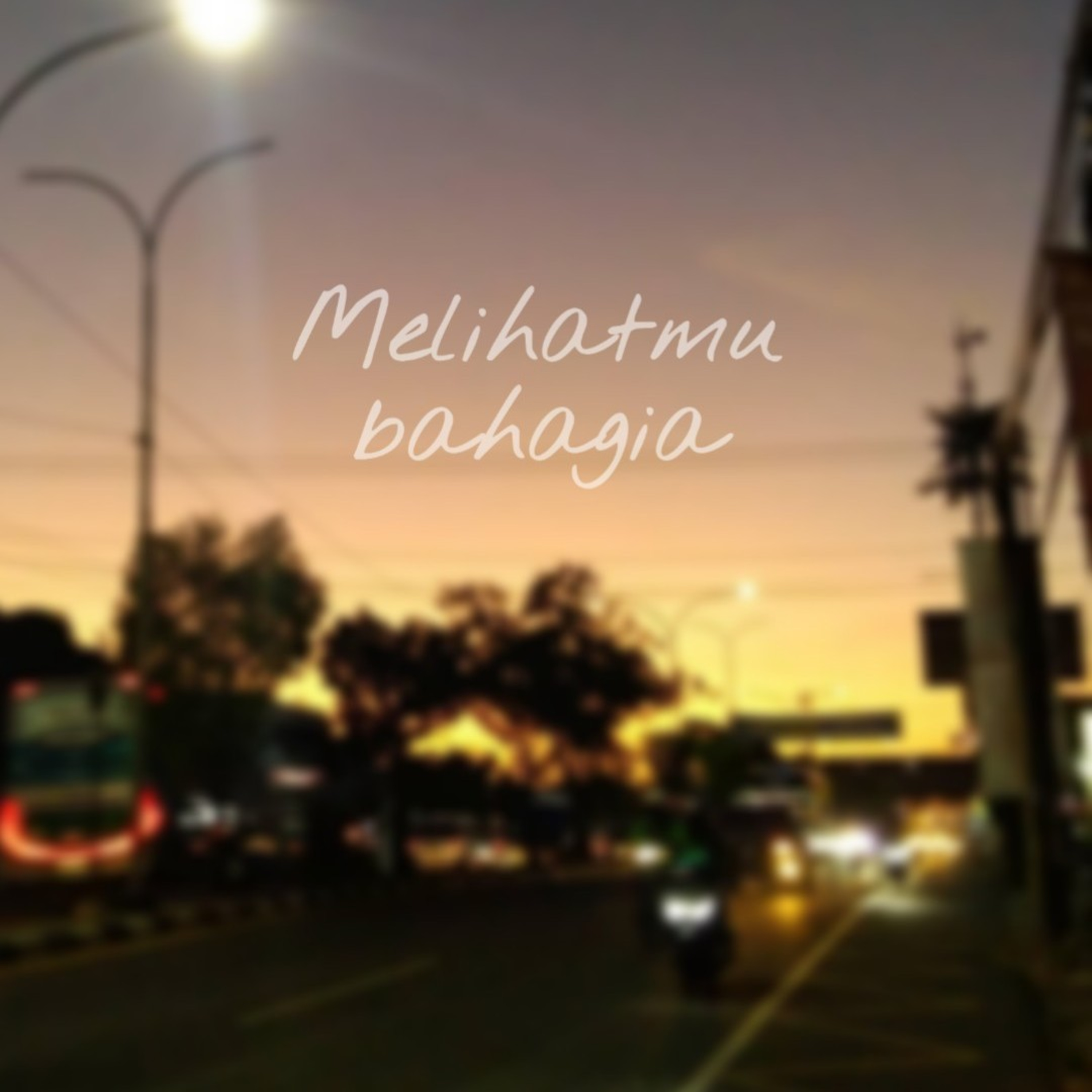 Melihatmu bahagia