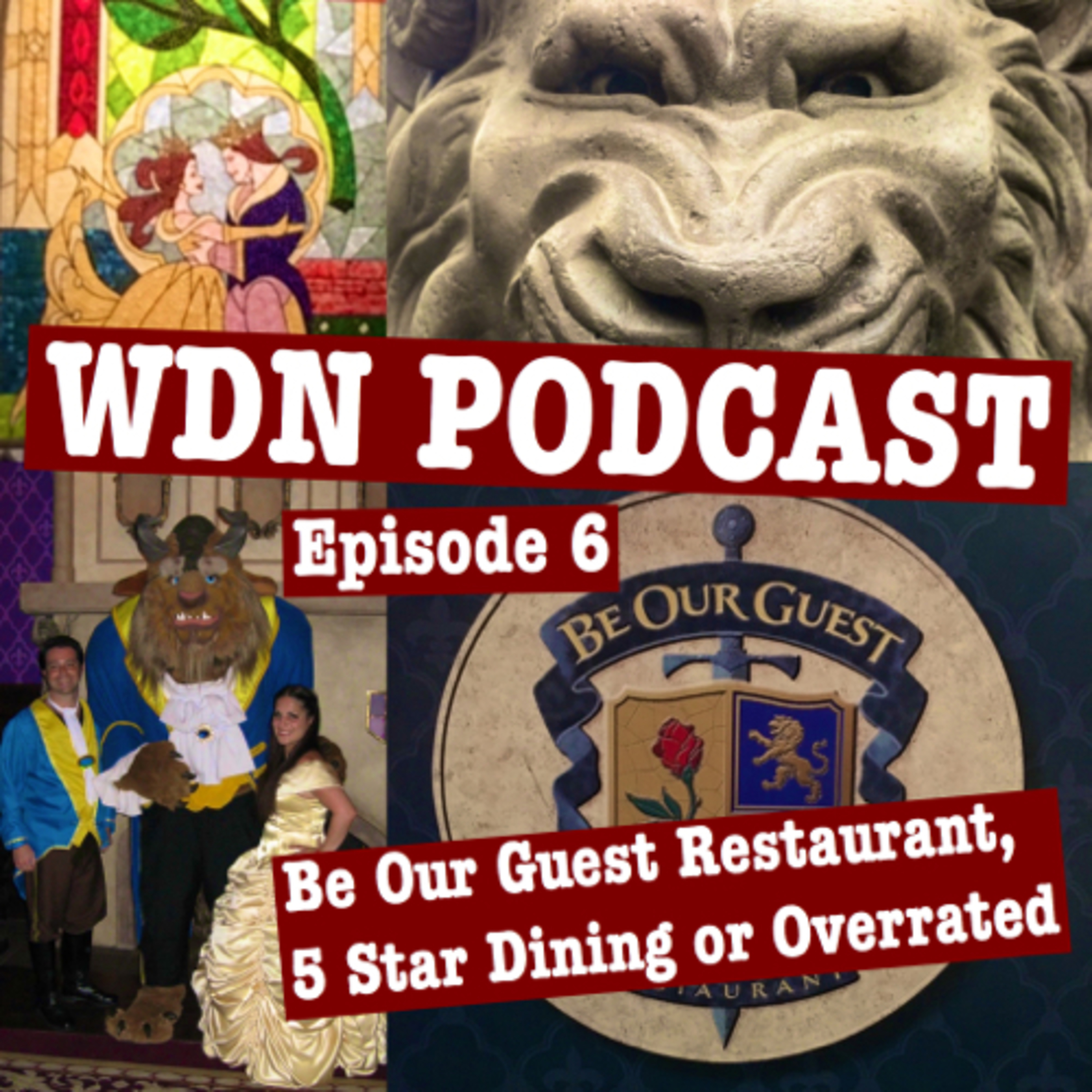 ‘Be Our Guest Restaurant’, 5 Star Dining or Overrated  episode artwork
