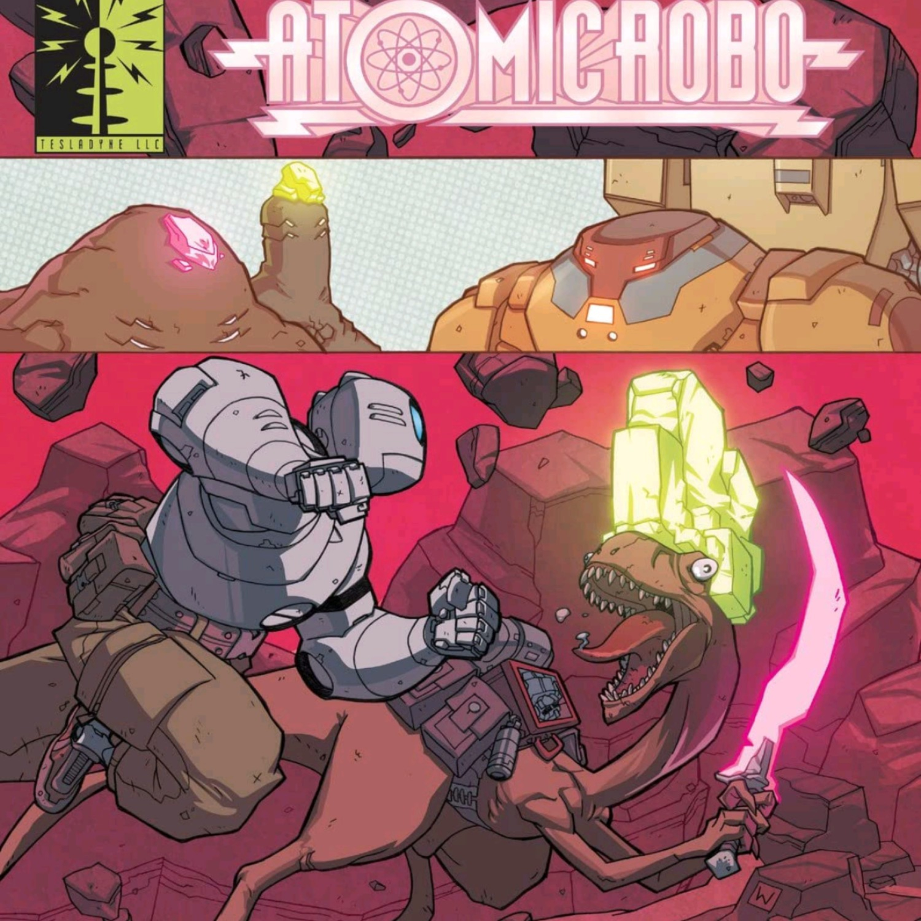 A Review of Atomic Robo Vol. 8: The Savage Sword of Dr. Dinosaur episode artwork
