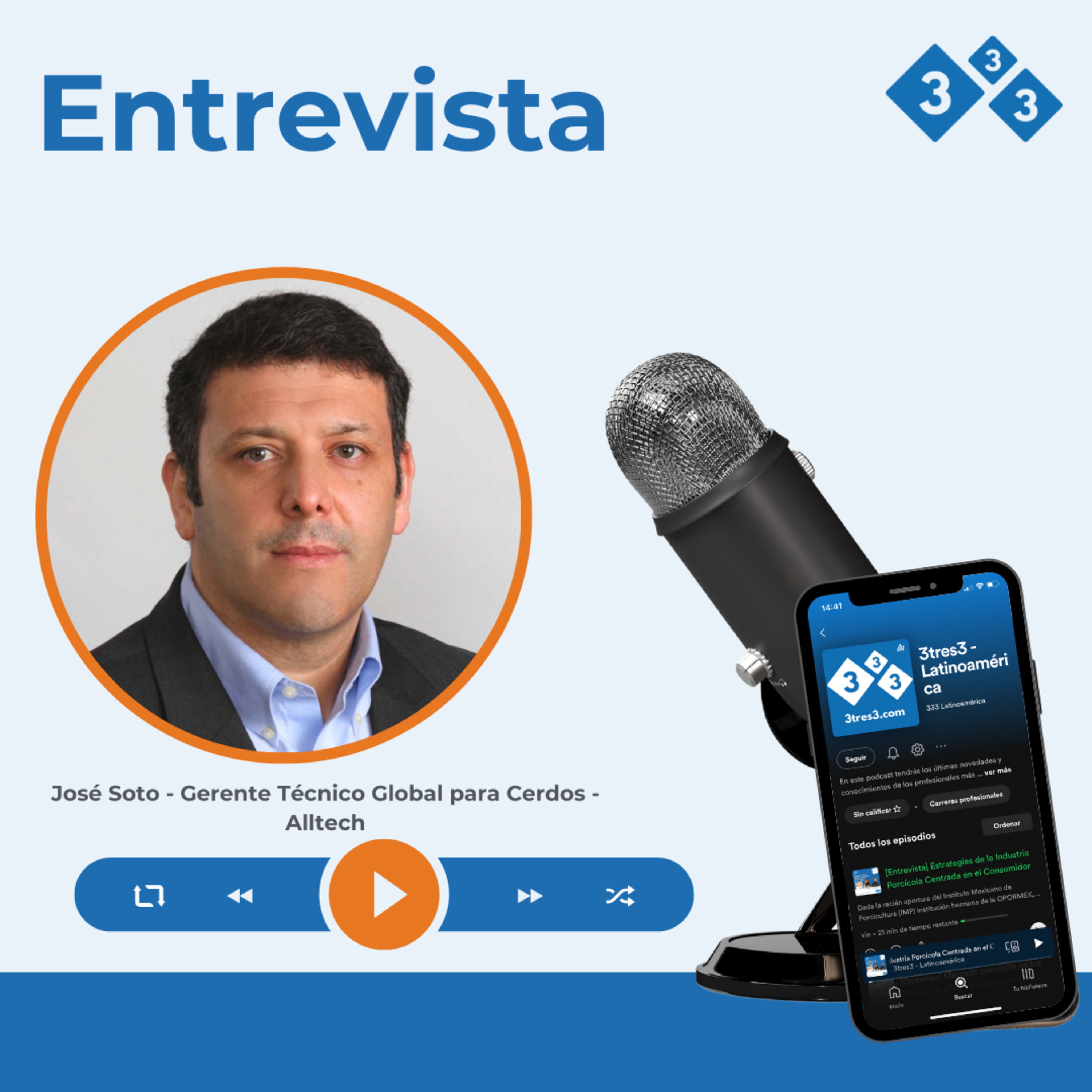 Soluciones para disminuir la incidencia de mortalidad en cerdas y lechones, José Soto episode artwork