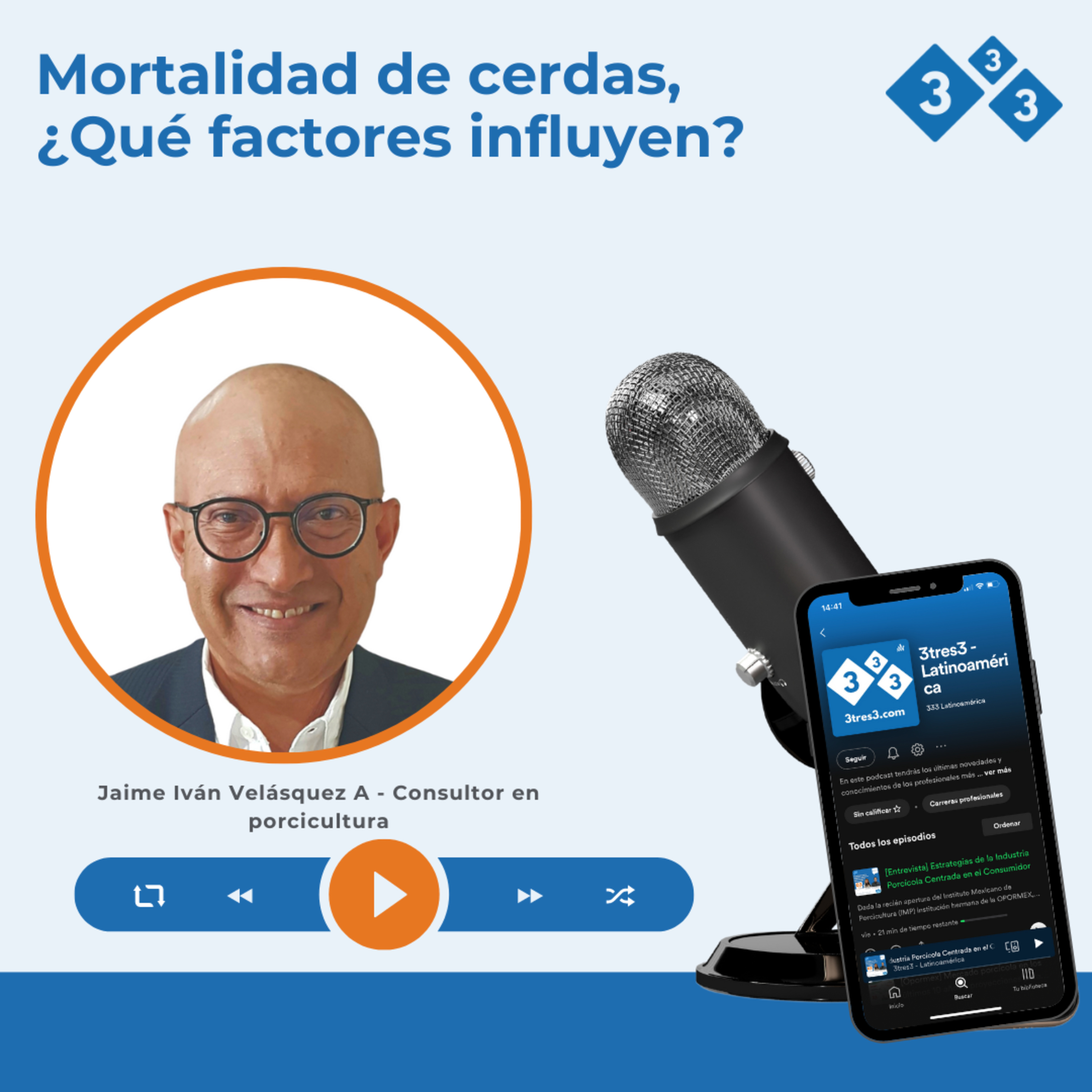 Mortalidad de cerdas, ¿Qué factores influyen? con Jaime Iván Velásquez episode artwork