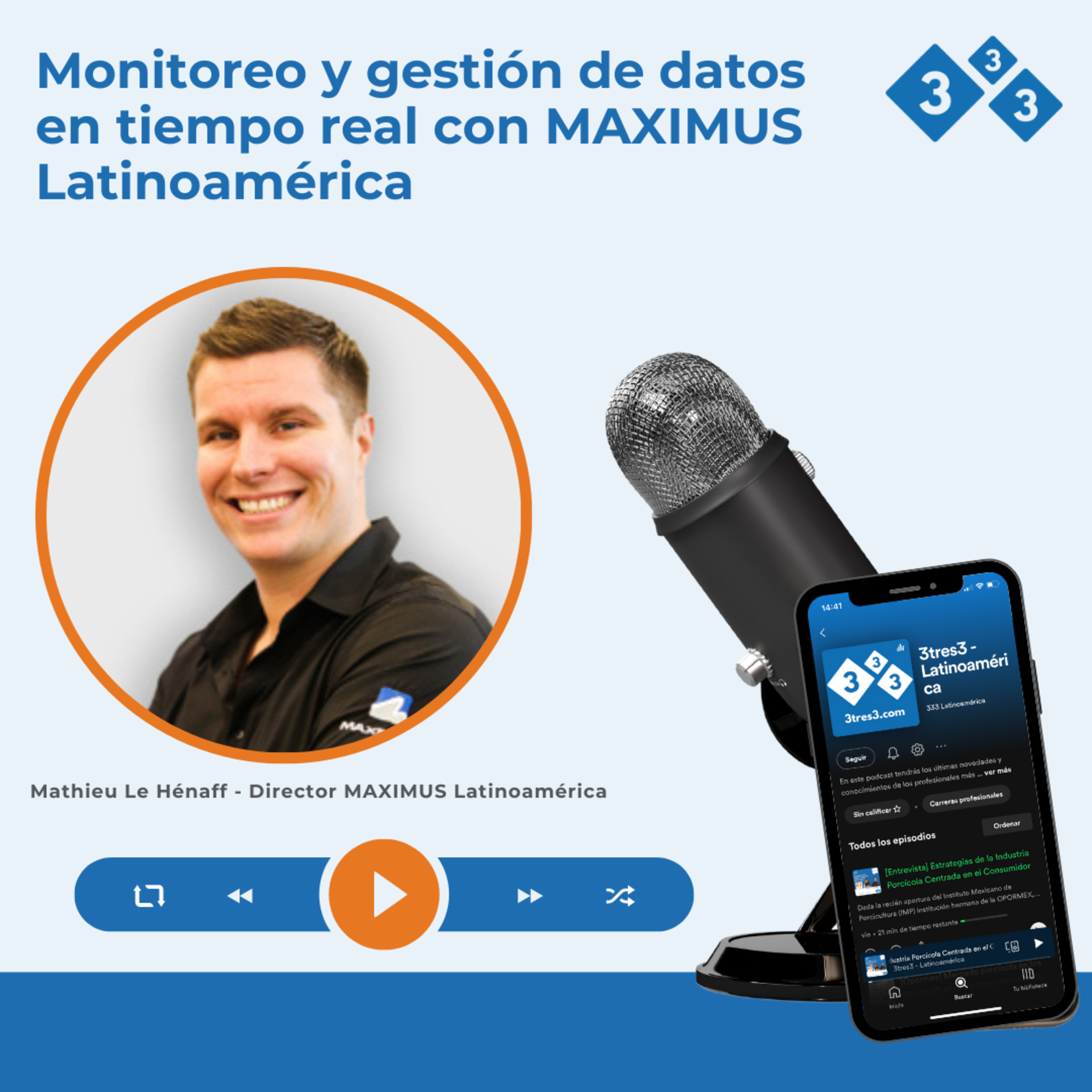 Monitoreo y gestión de datos en tiempo real de MAXIMUS Latinoamérica, con Mathieu Le Hénaff episode artwork