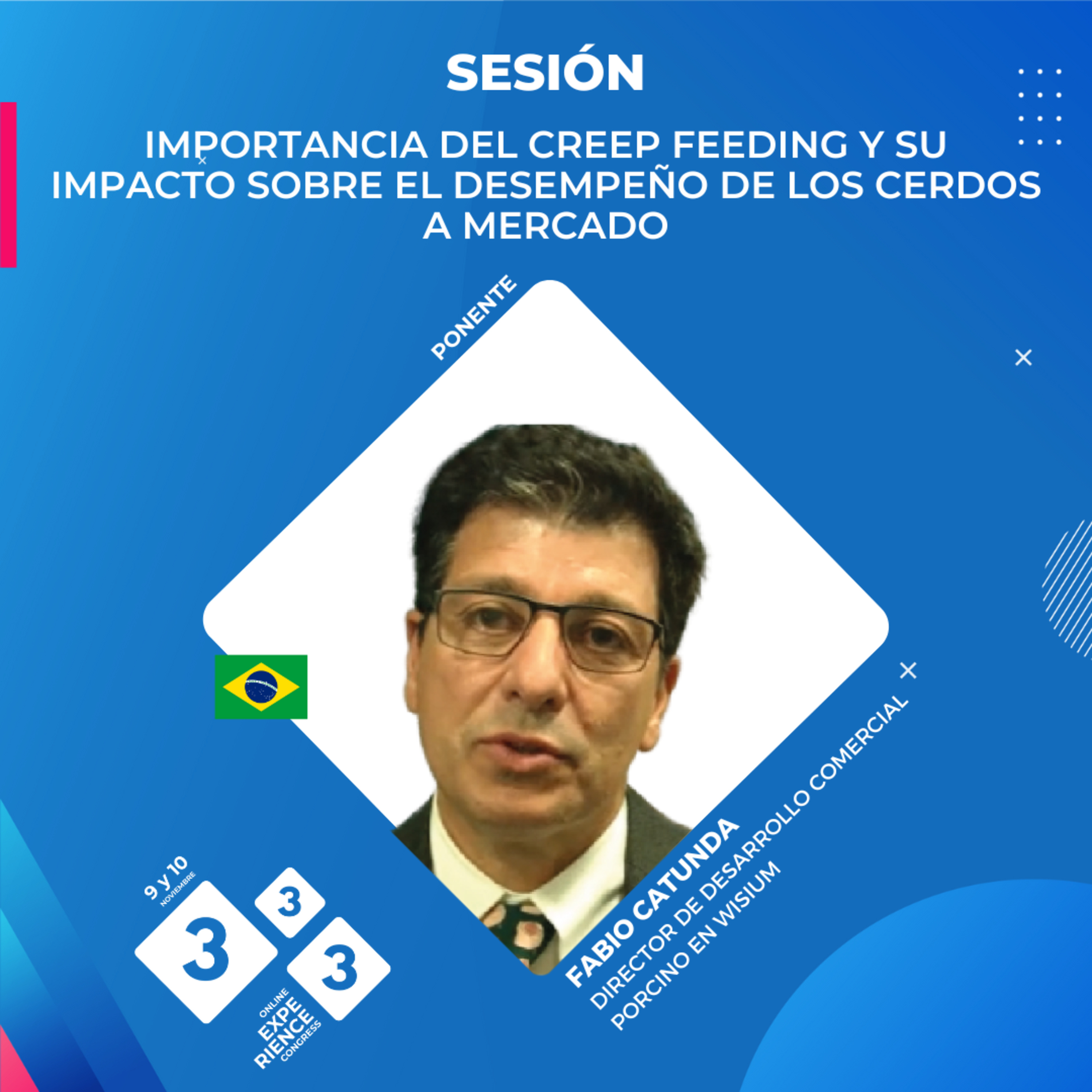 Sesión 6 | Importancia del creep feeding y su impacto sobre el desempeño de los cerdos a mercado episode artwork