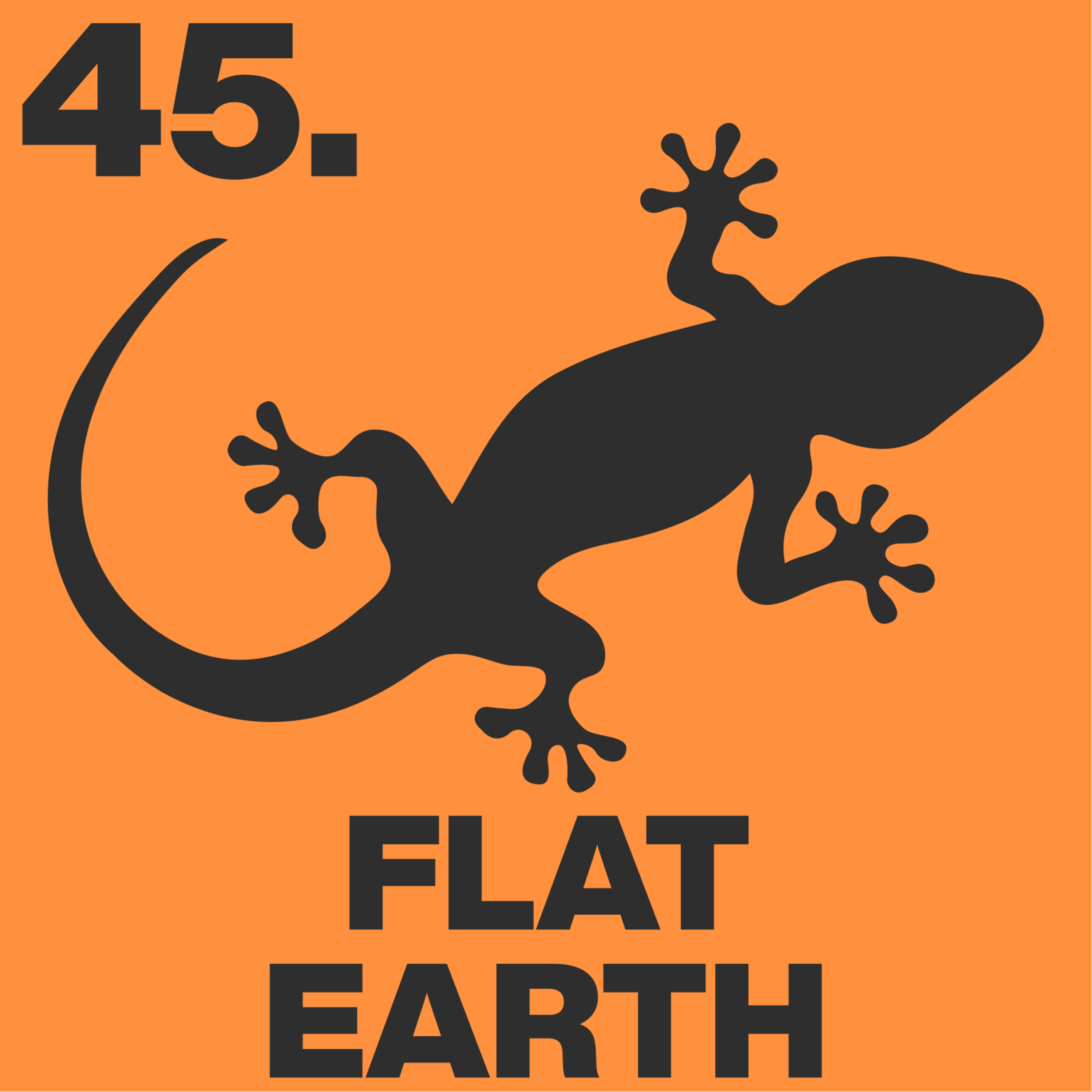 45 - Flat Earth episode artwork