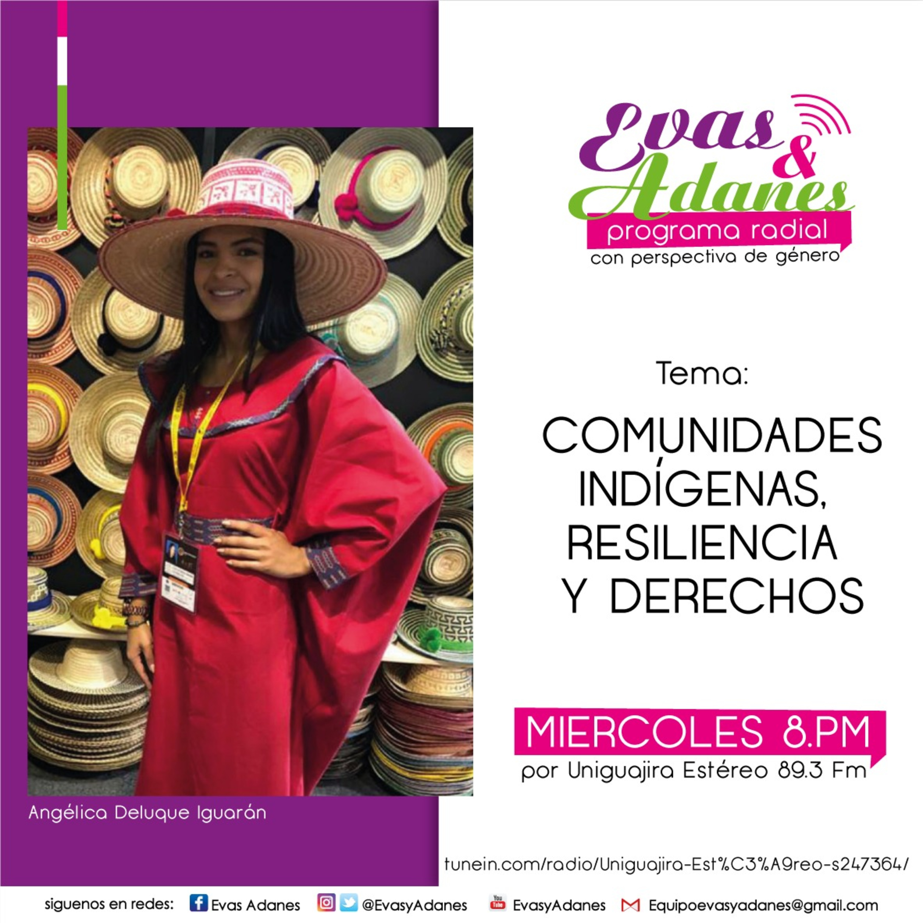 Portada de Evas y Adanes Podcast/Programa Radial