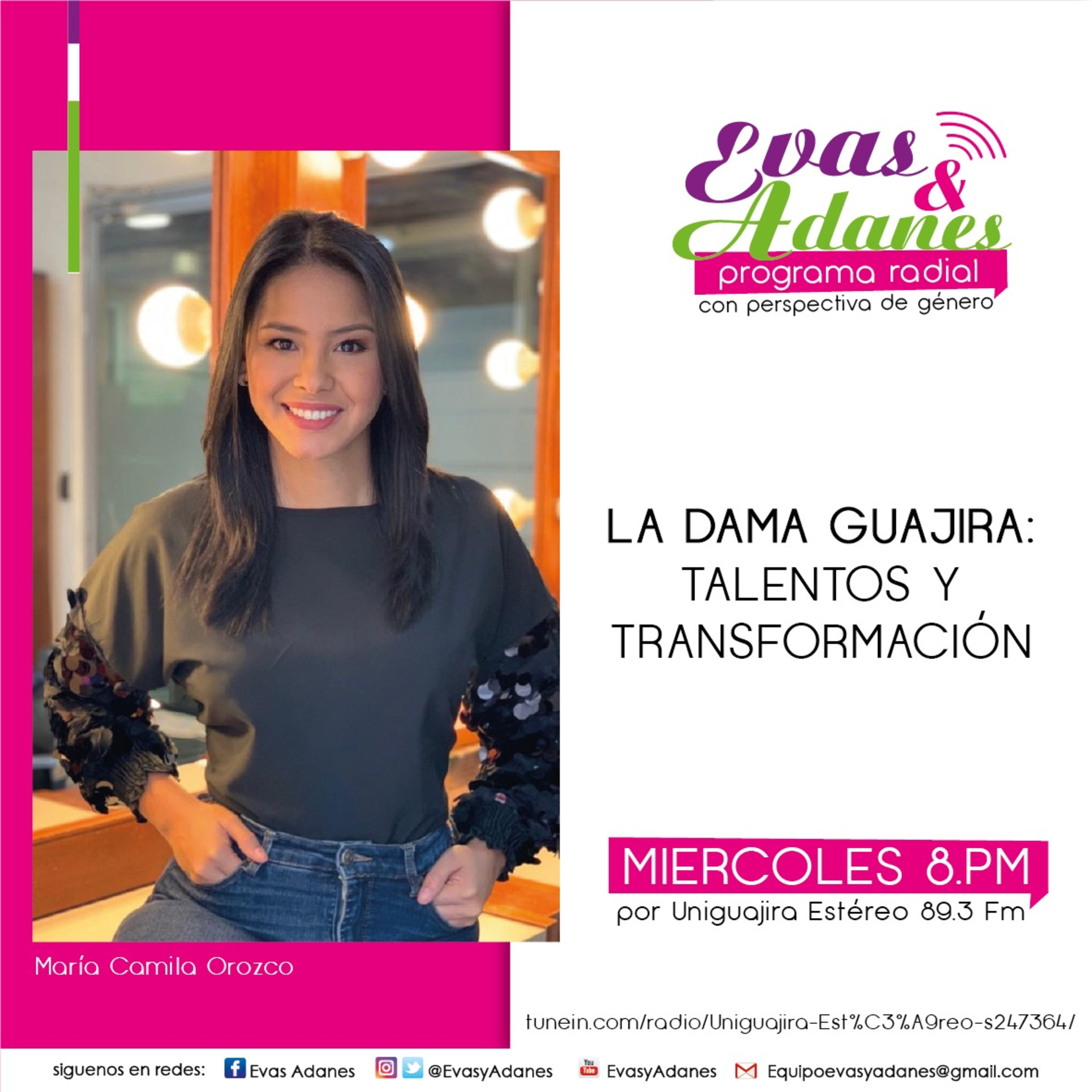 Portada de Evas y Adanes Podcast/Programa Radial