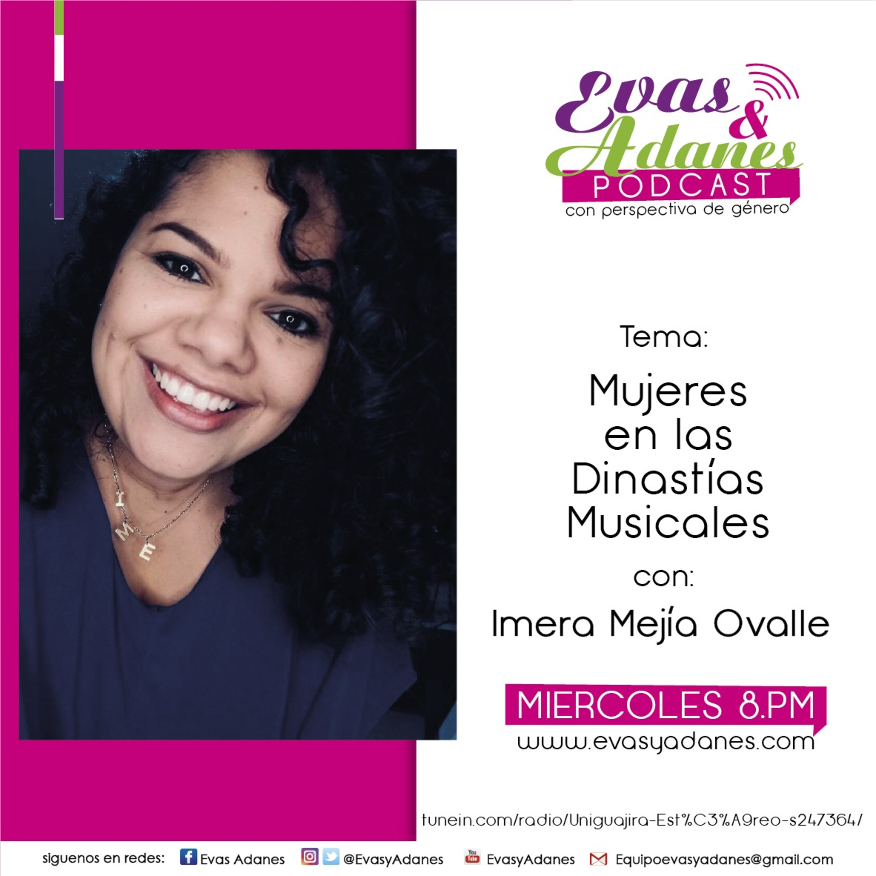 Portada de Evas y Adanes Podcast/Programa Radial
