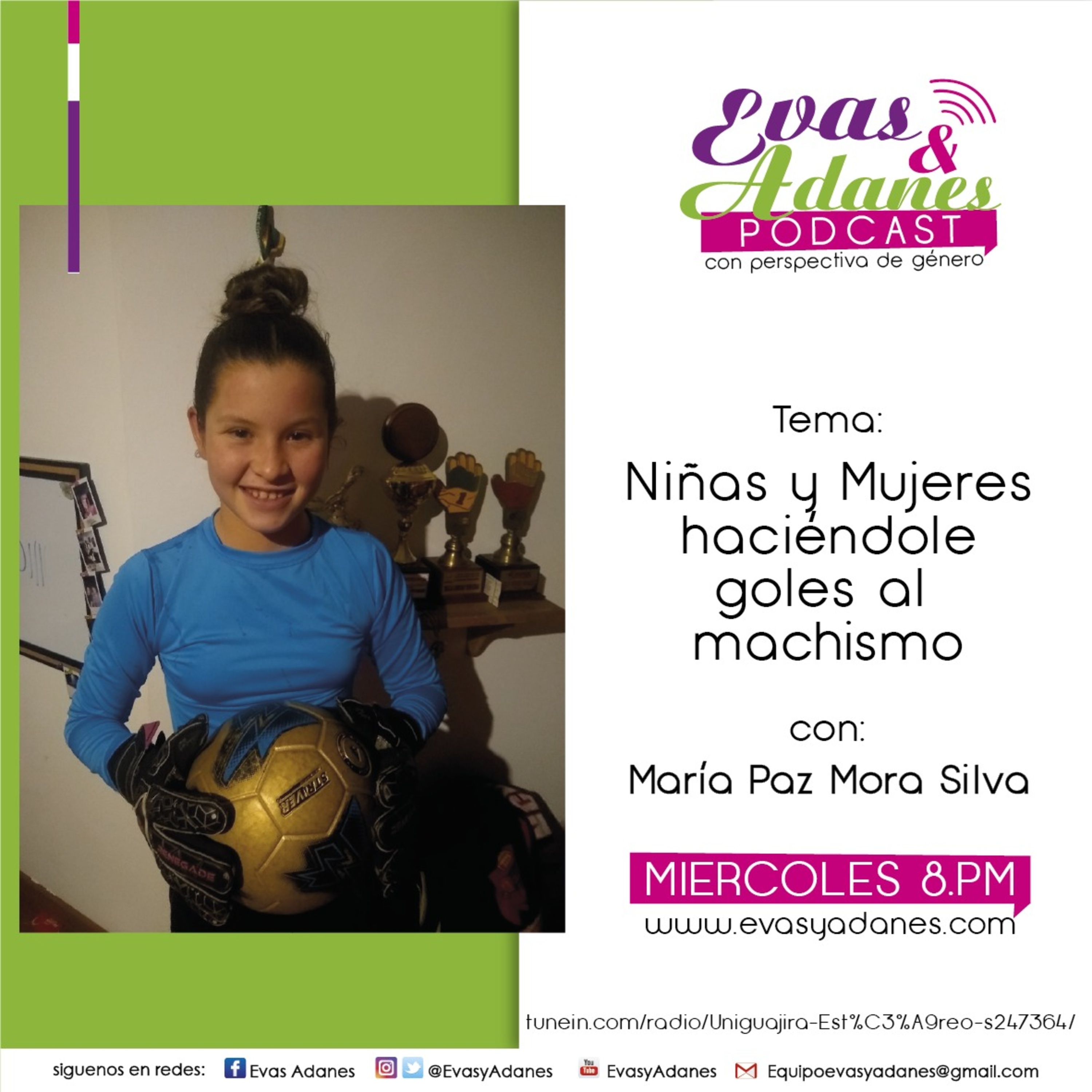 Portada de Evas y Adanes Podcast/Programa Radial