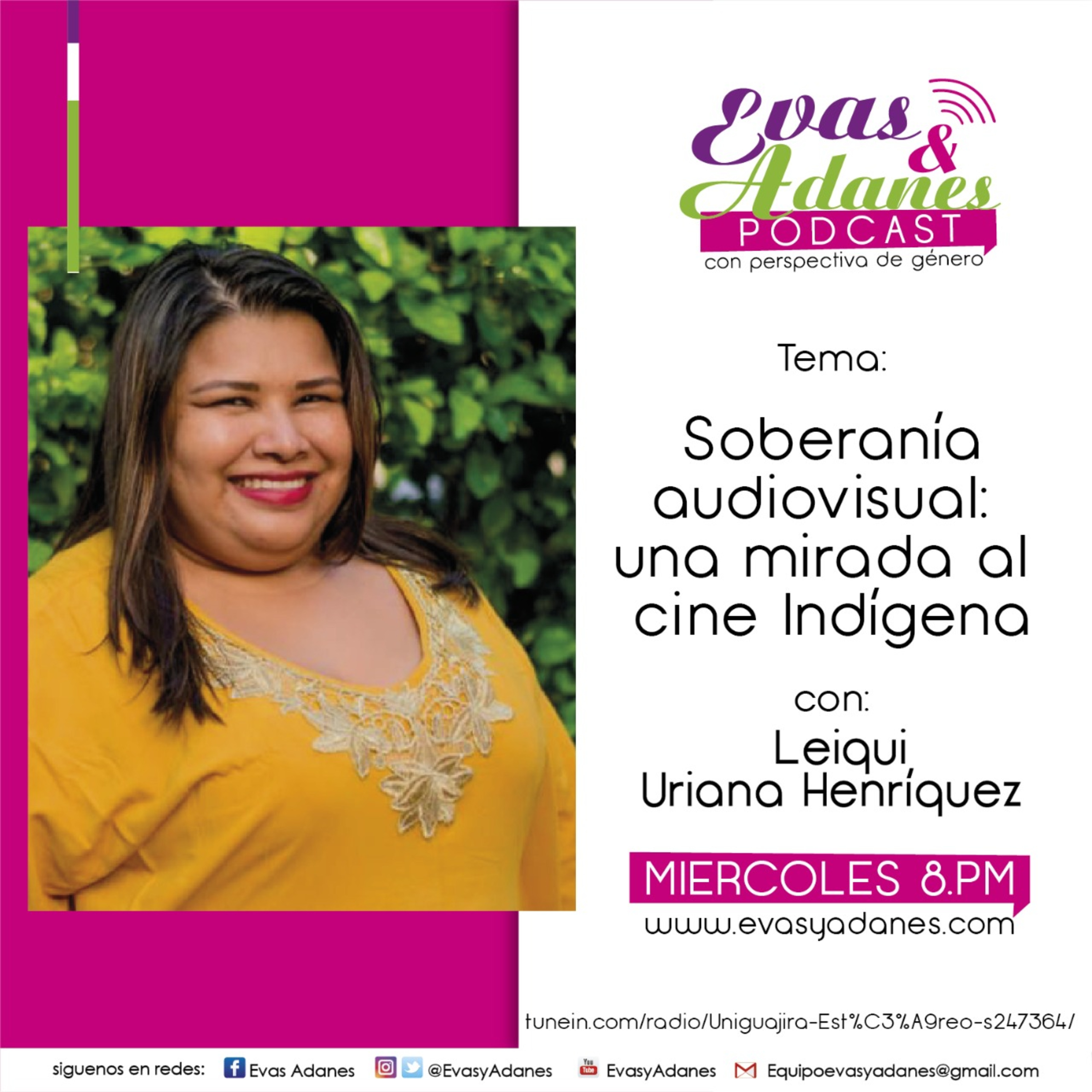 Portada de Evas y Adanes Podcast/Programa Radial