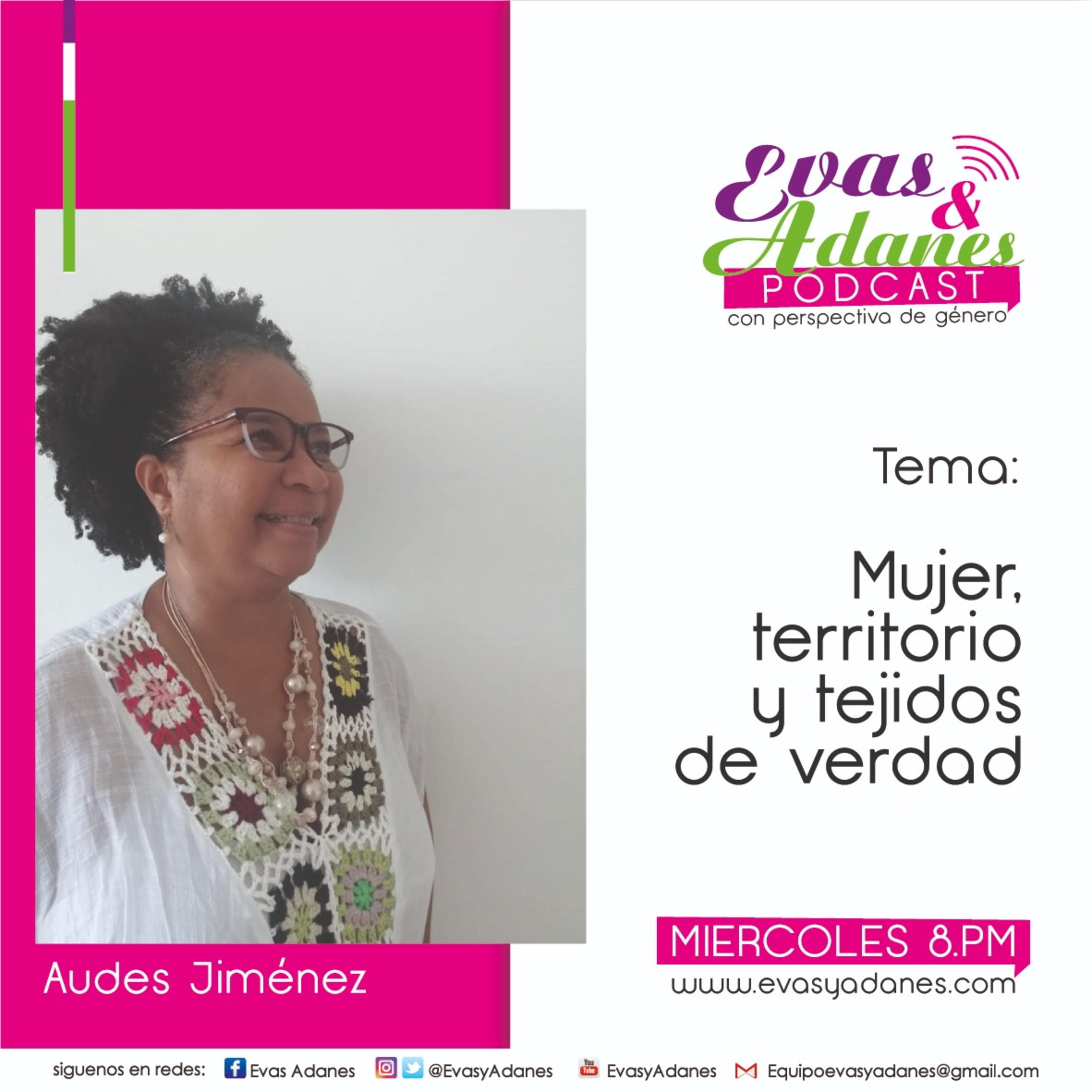 Portada de Evas y Adanes Podcast/Programa Radial