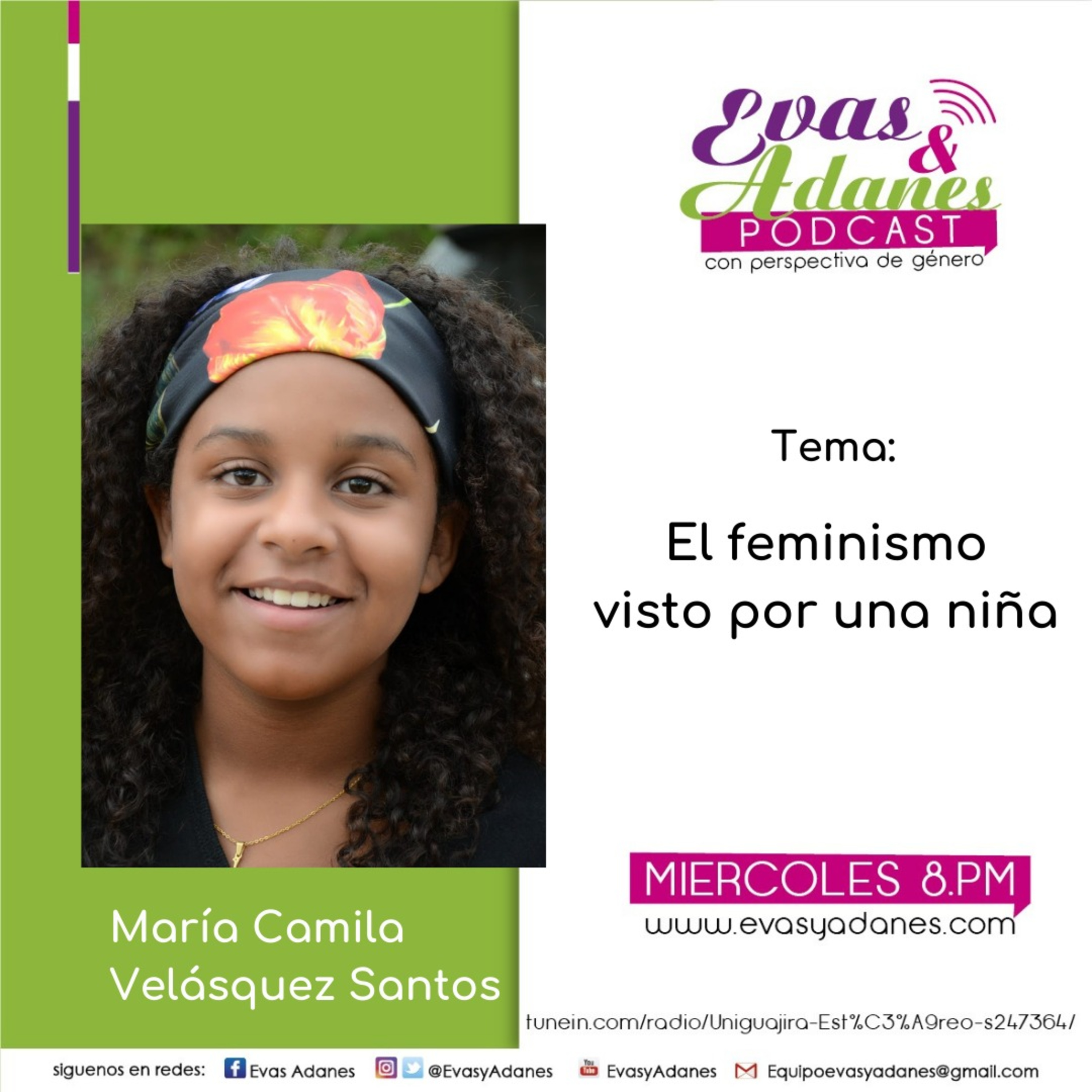 Portada de Evas y Adanes Podcast/Programa Radial