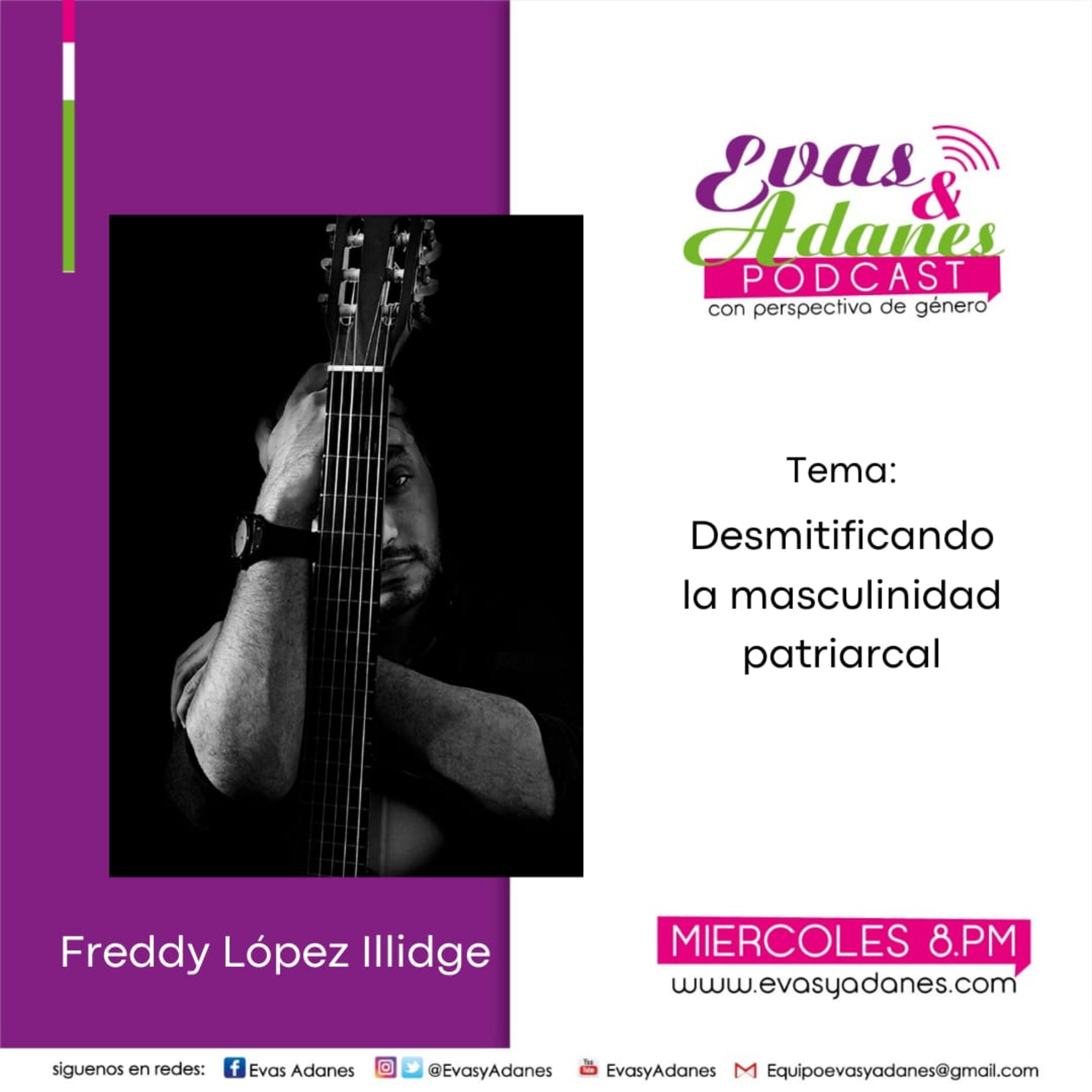 Portada de Evas y Adanes Podcast/Programa Radial