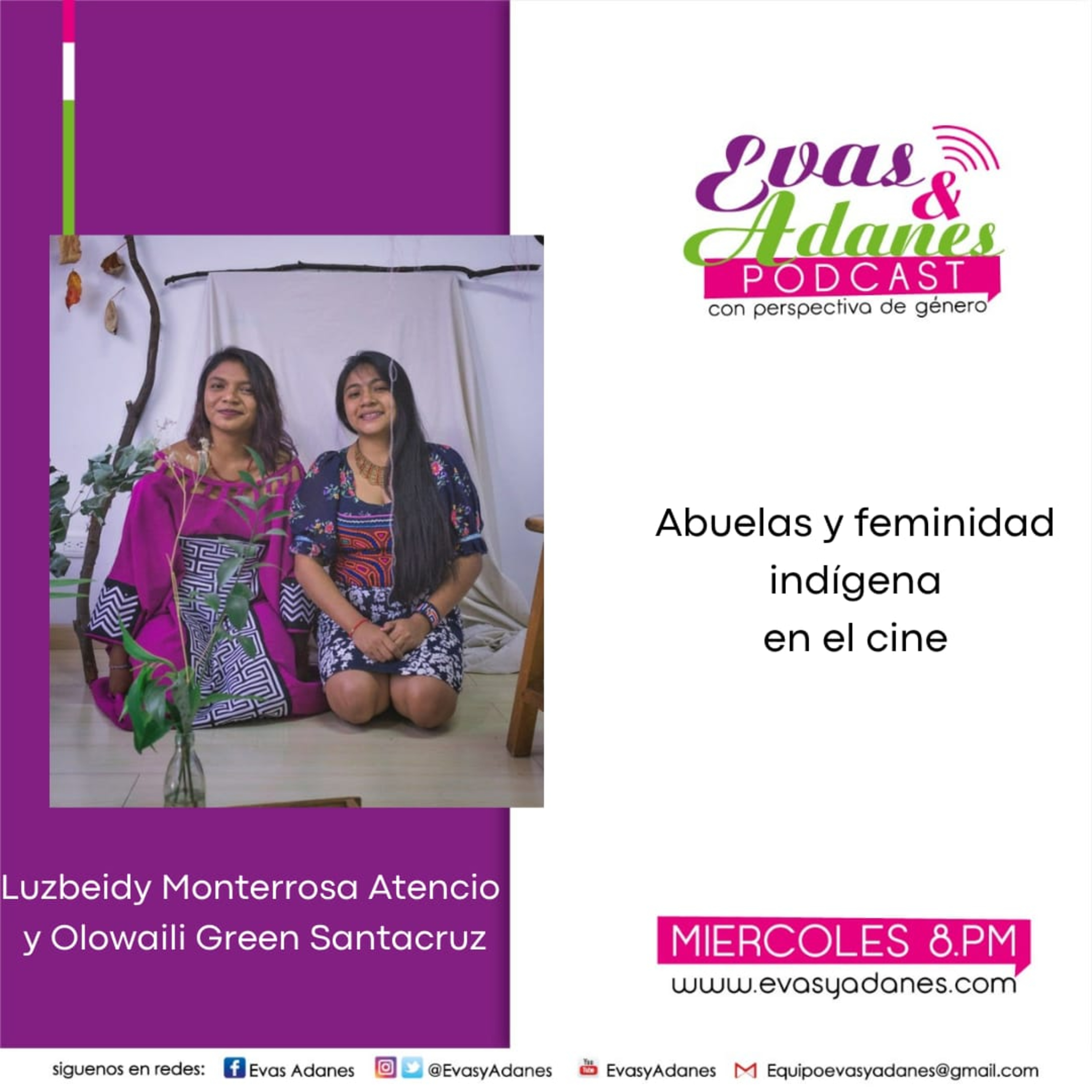 Portada de Evas y Adanes Podcast/Programa Radial