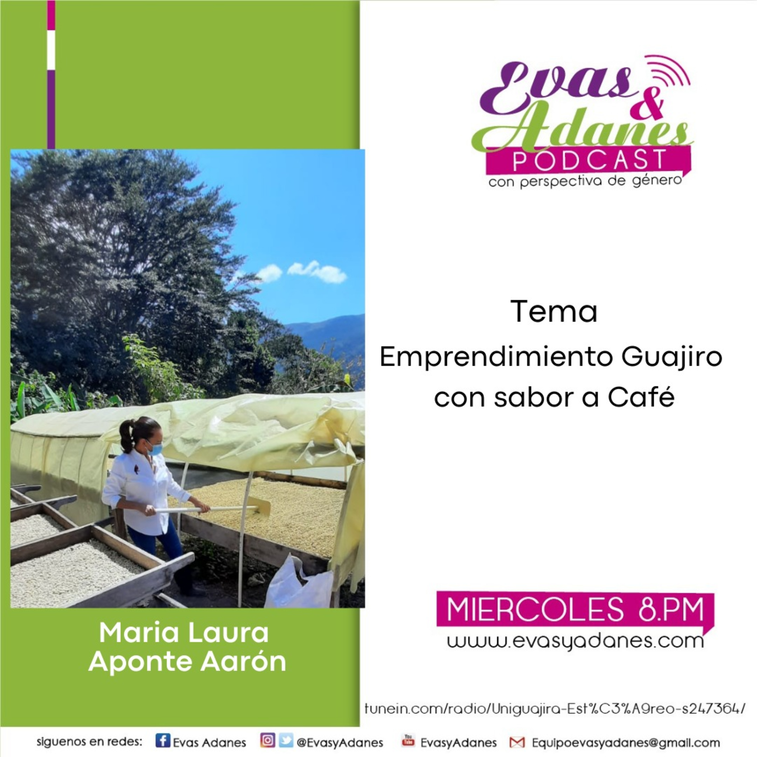 Portada de Evas y Adanes Podcast/Programa Radial