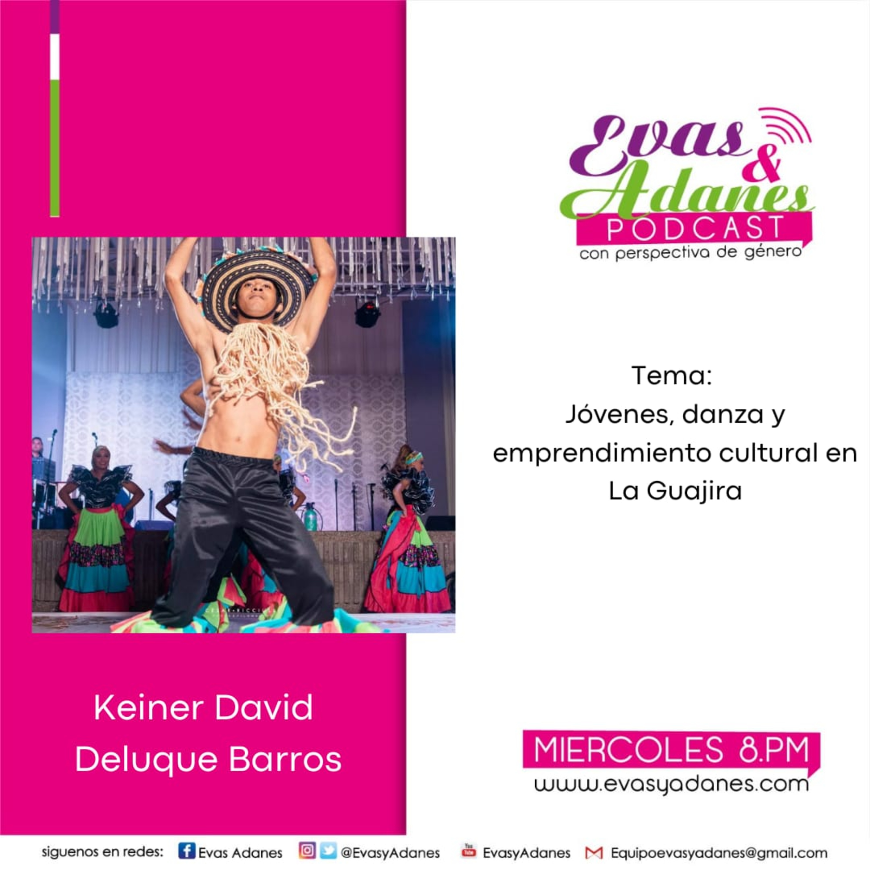 Portada de Evas y Adanes Podcast/Programa Radial