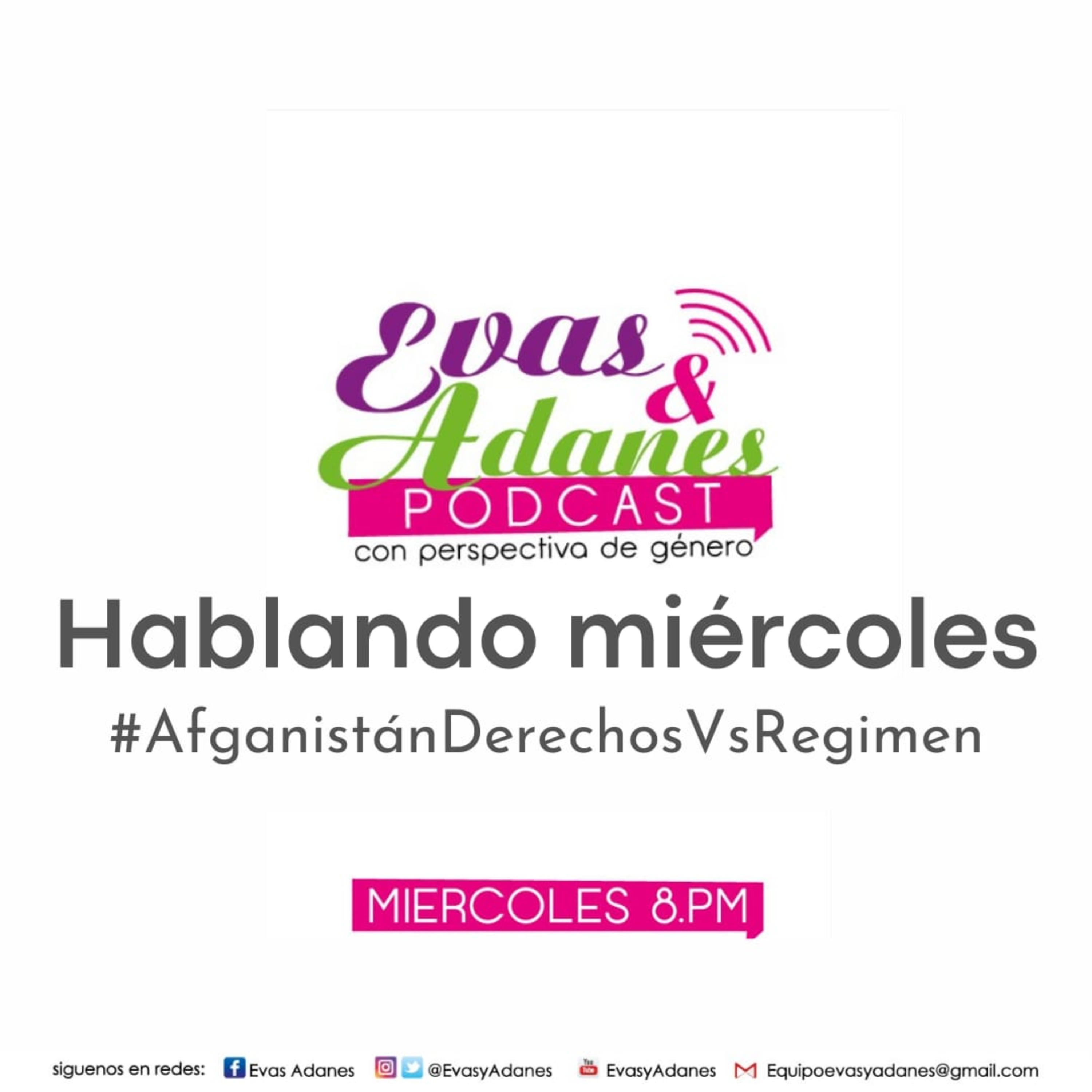 Portada de Evas y Adanes Podcast/Programa Radial