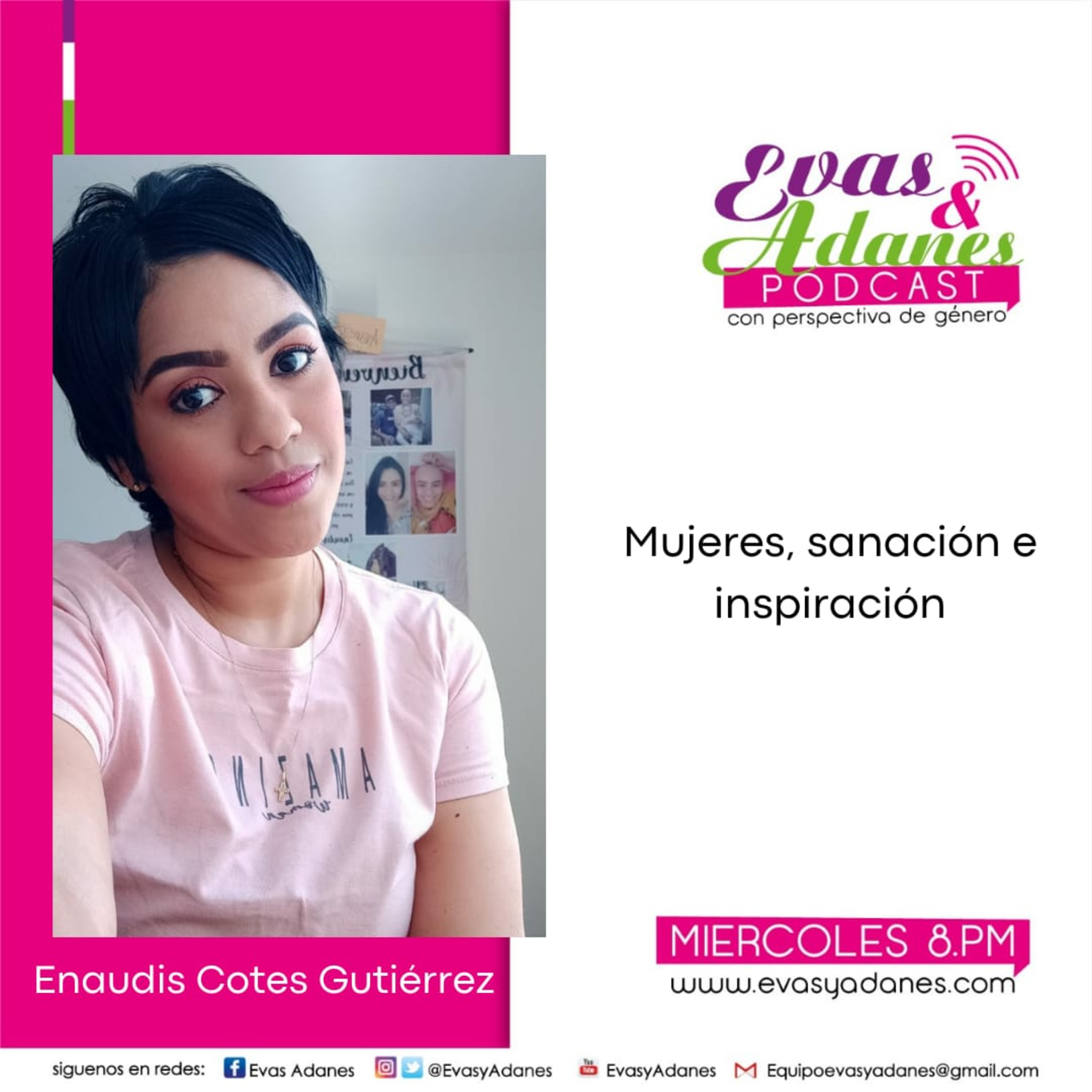 Portada de Evas y Adanes Podcast/Programa Radial