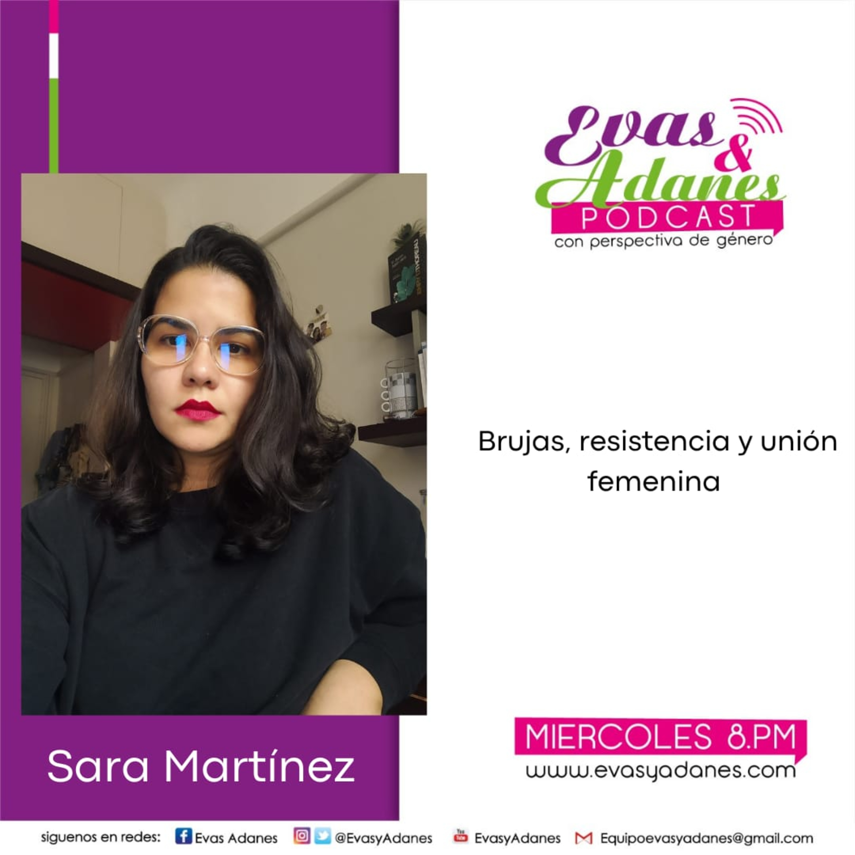 Portada de Evas y Adanes Podcast/Programa Radial