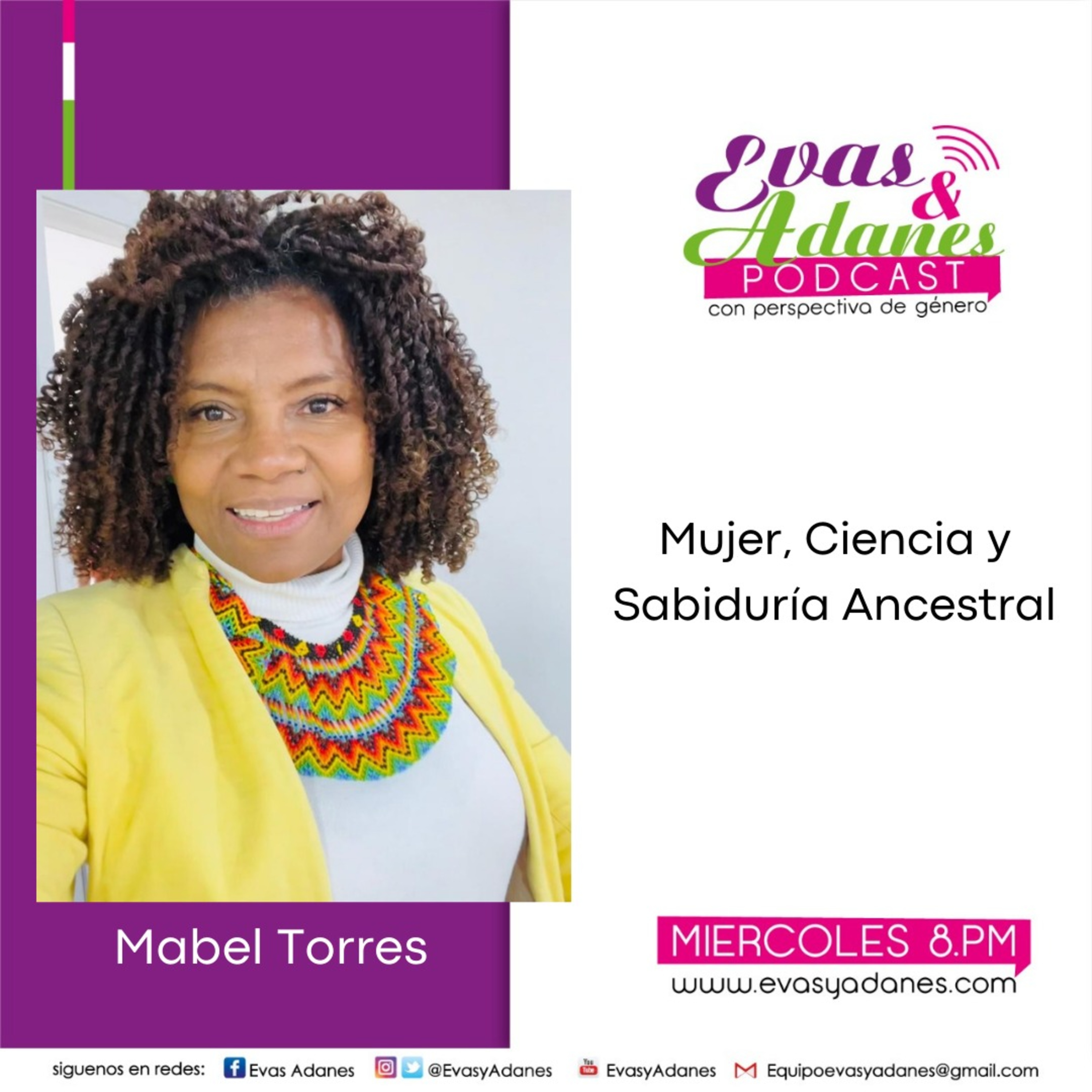 Portada de Evas y Adanes Podcast/Programa Radial