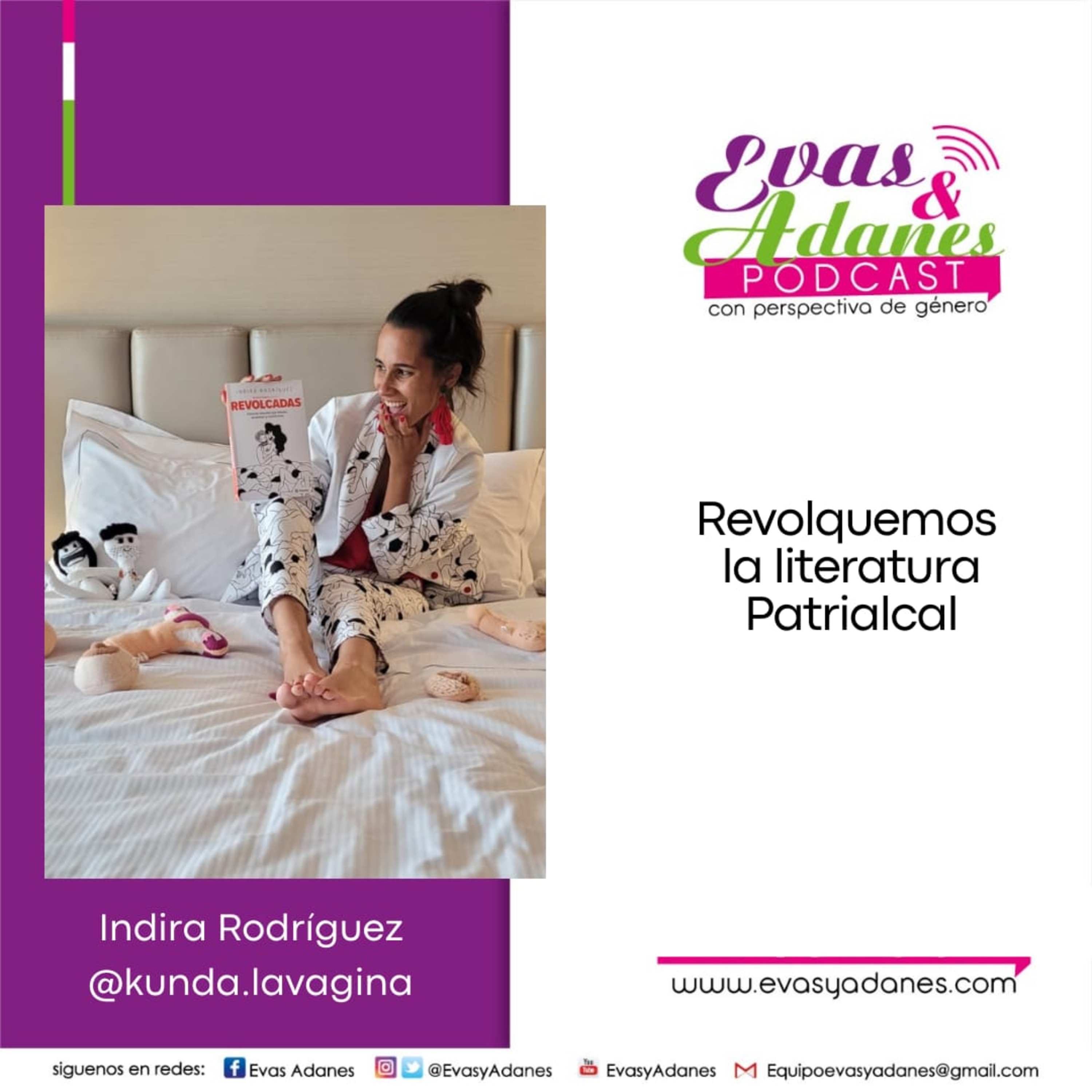 Portada de Evas y Adanes Podcast/Programa Radial
