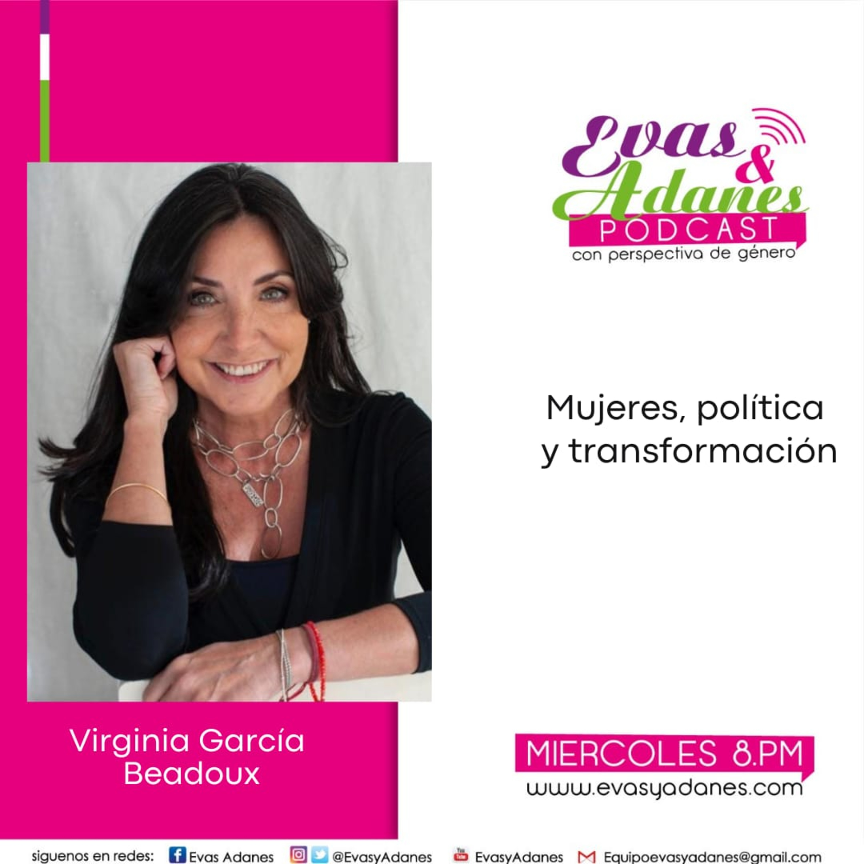 Portada de Evas y Adanes Podcast/Programa Radial