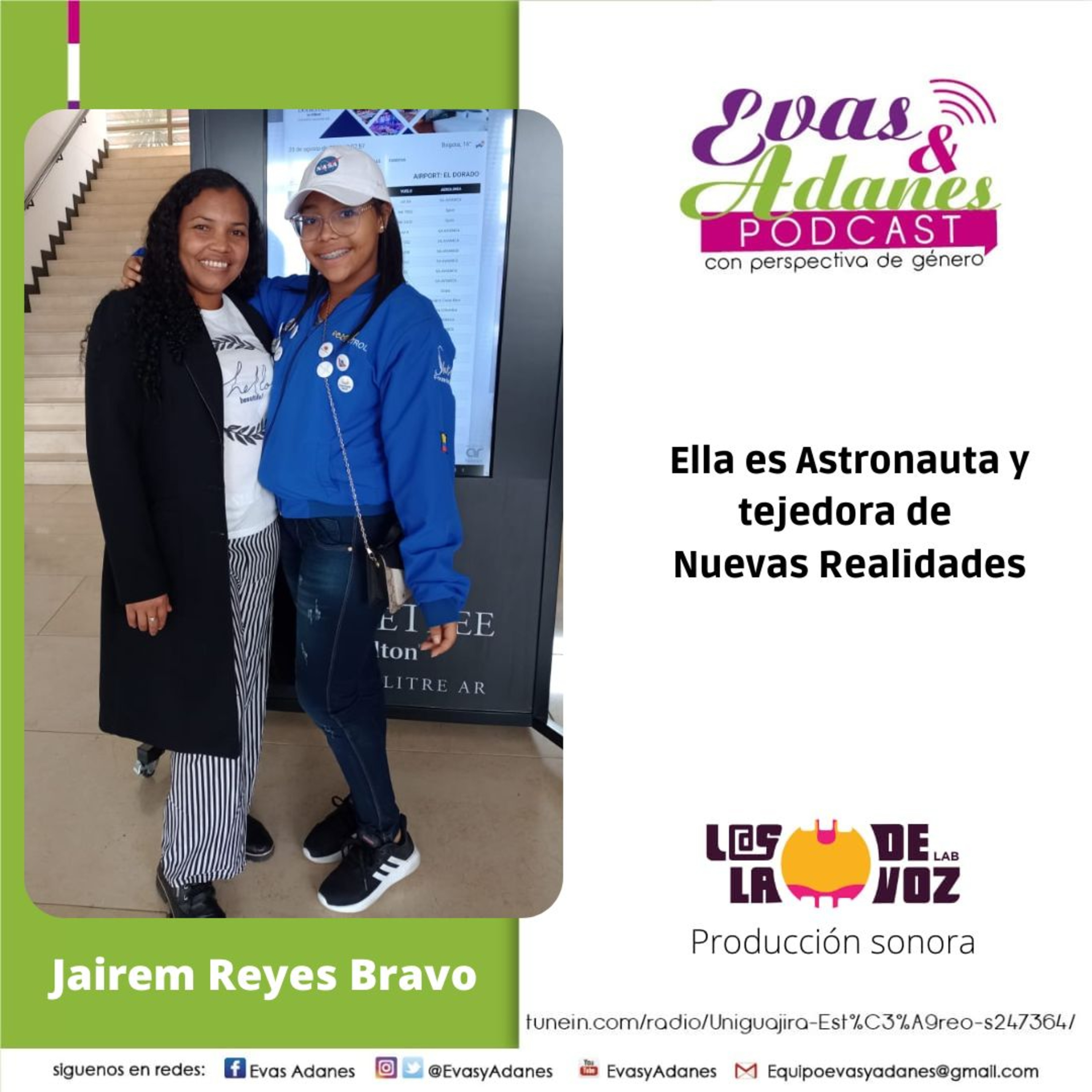 Portada de Evas y Adanes Podcast/Programa Radial