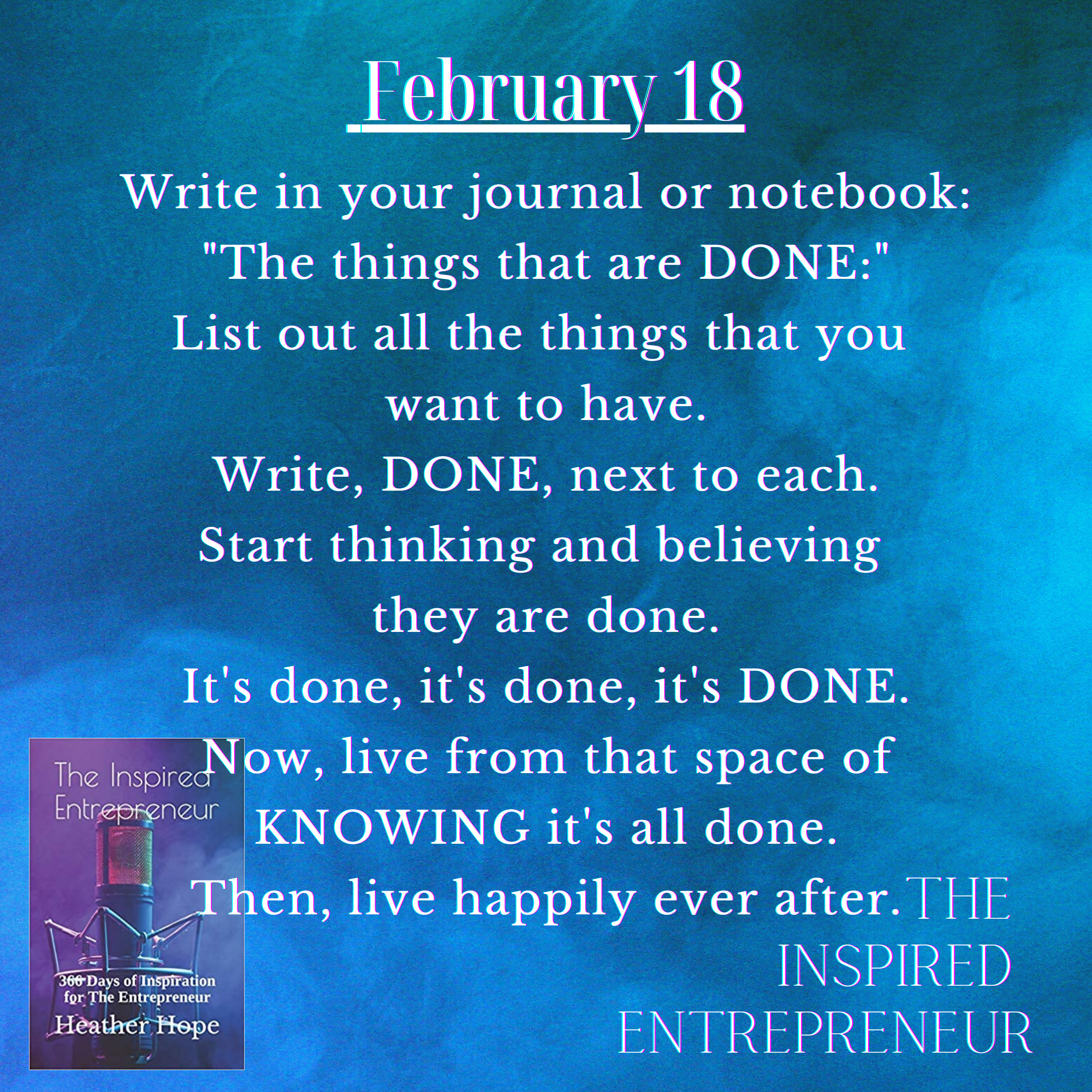 The Inspired Entrepreneur with Heather Hope